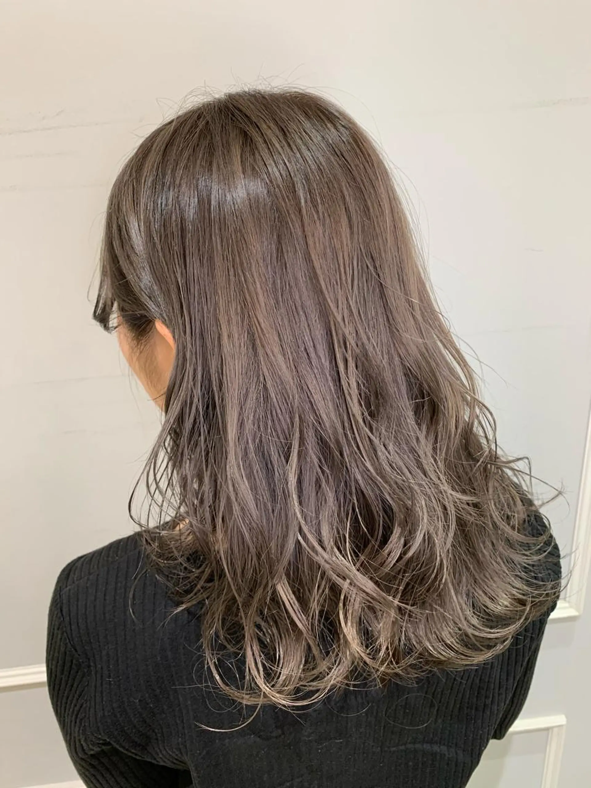 セミロング カラー ヘアカラー トリートメント 🦖鶴岡香純🦖 産休中のヘアスタイル