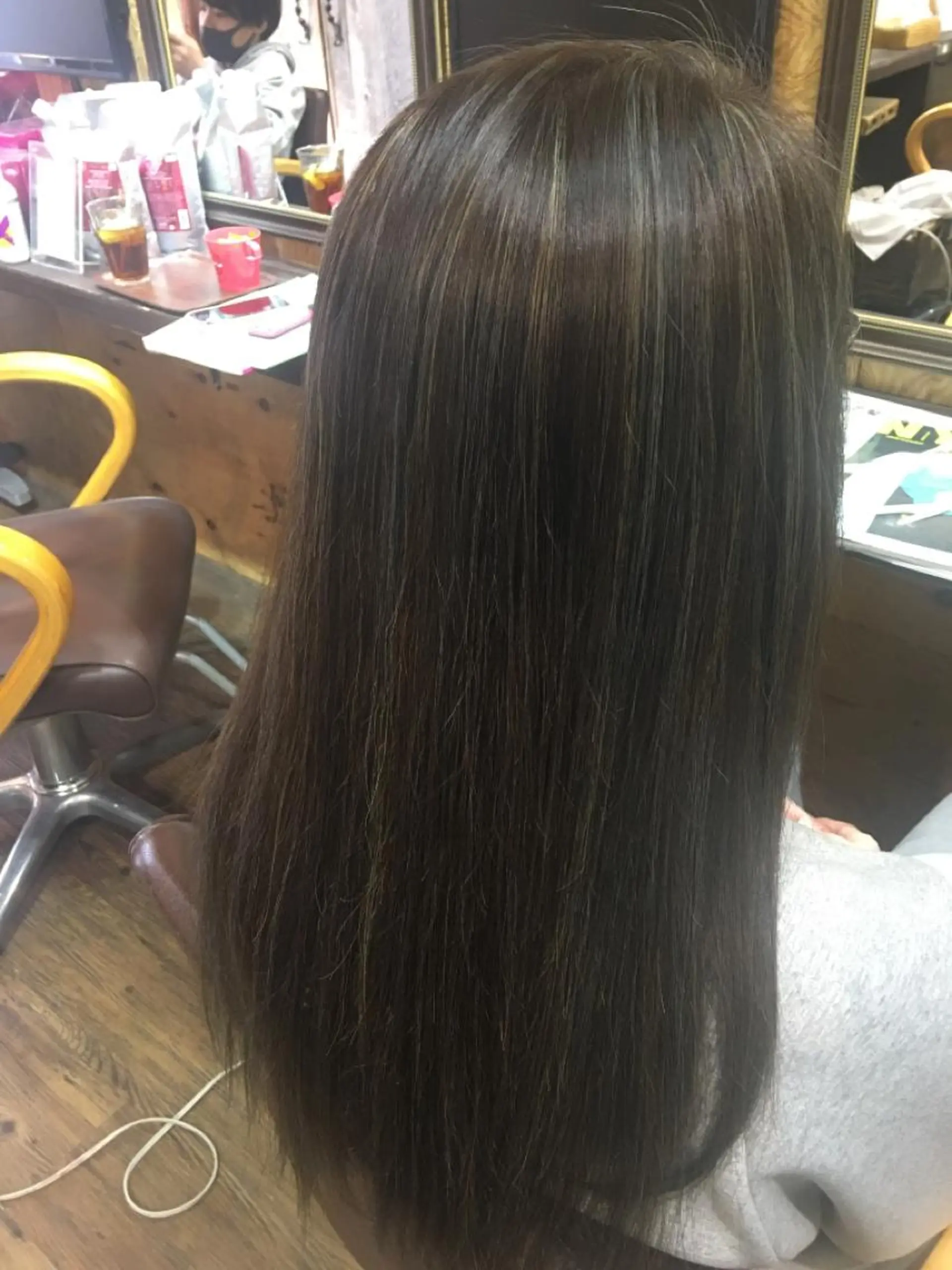 セミロング カラー ハイライトカラー ハイライト カット ヘアカラー ✨U-topia渡邉 大樹【公認資格有】✨のヘアスタイル