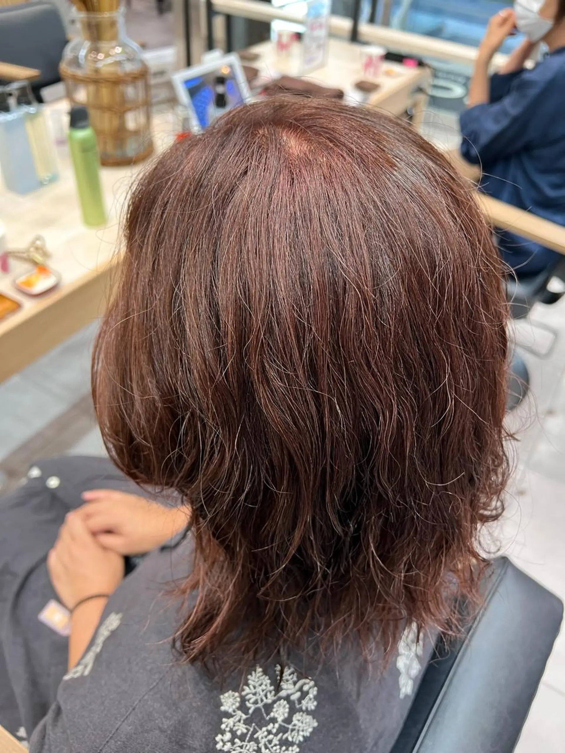 ミディアム カラー 🌞レイヤー×カラー 前川那津美🌞のヘアスタイル