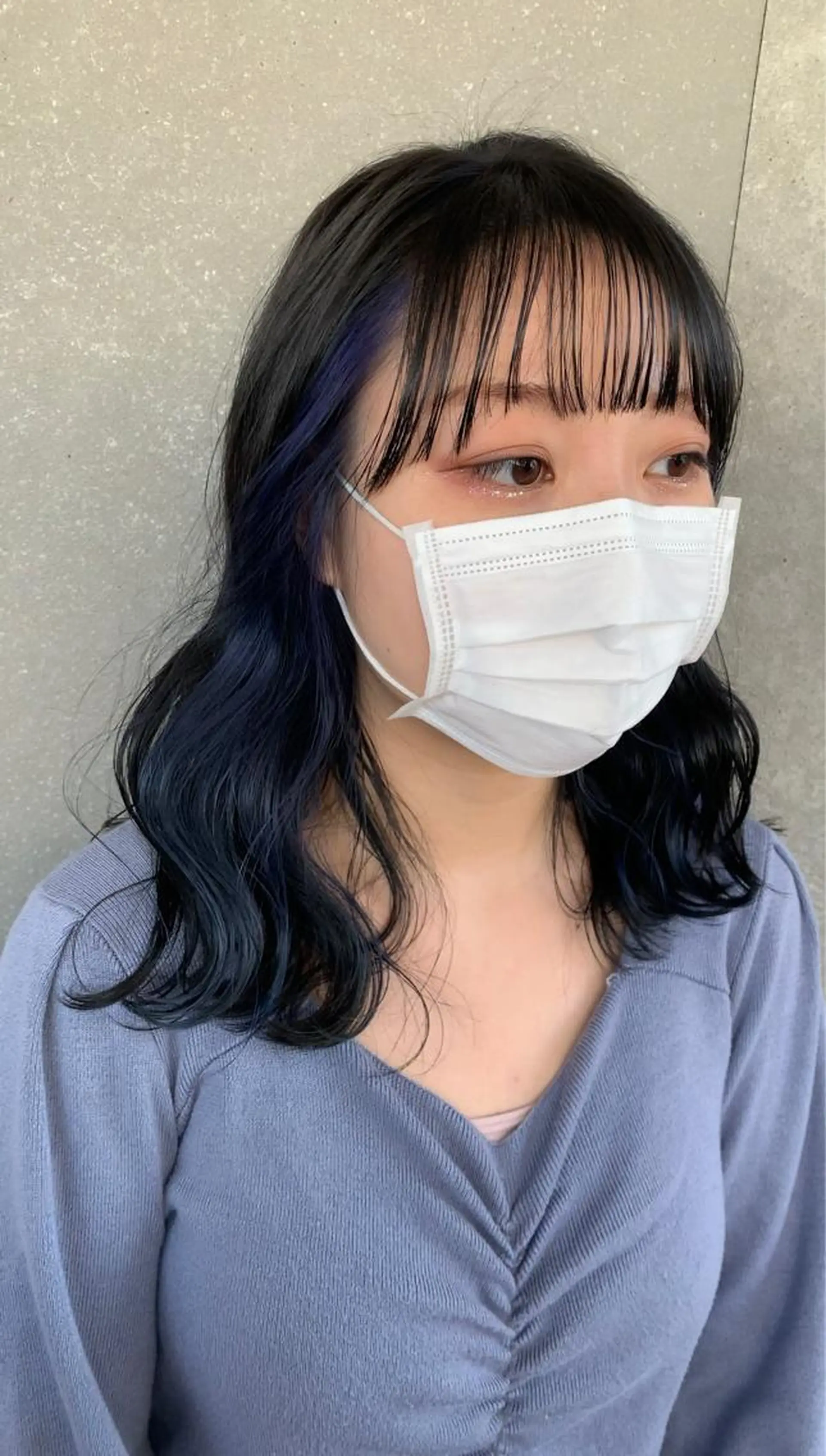 ミディアム カラー 韓国ヘア/艶カラー /田中悠佑のヘアスタイル