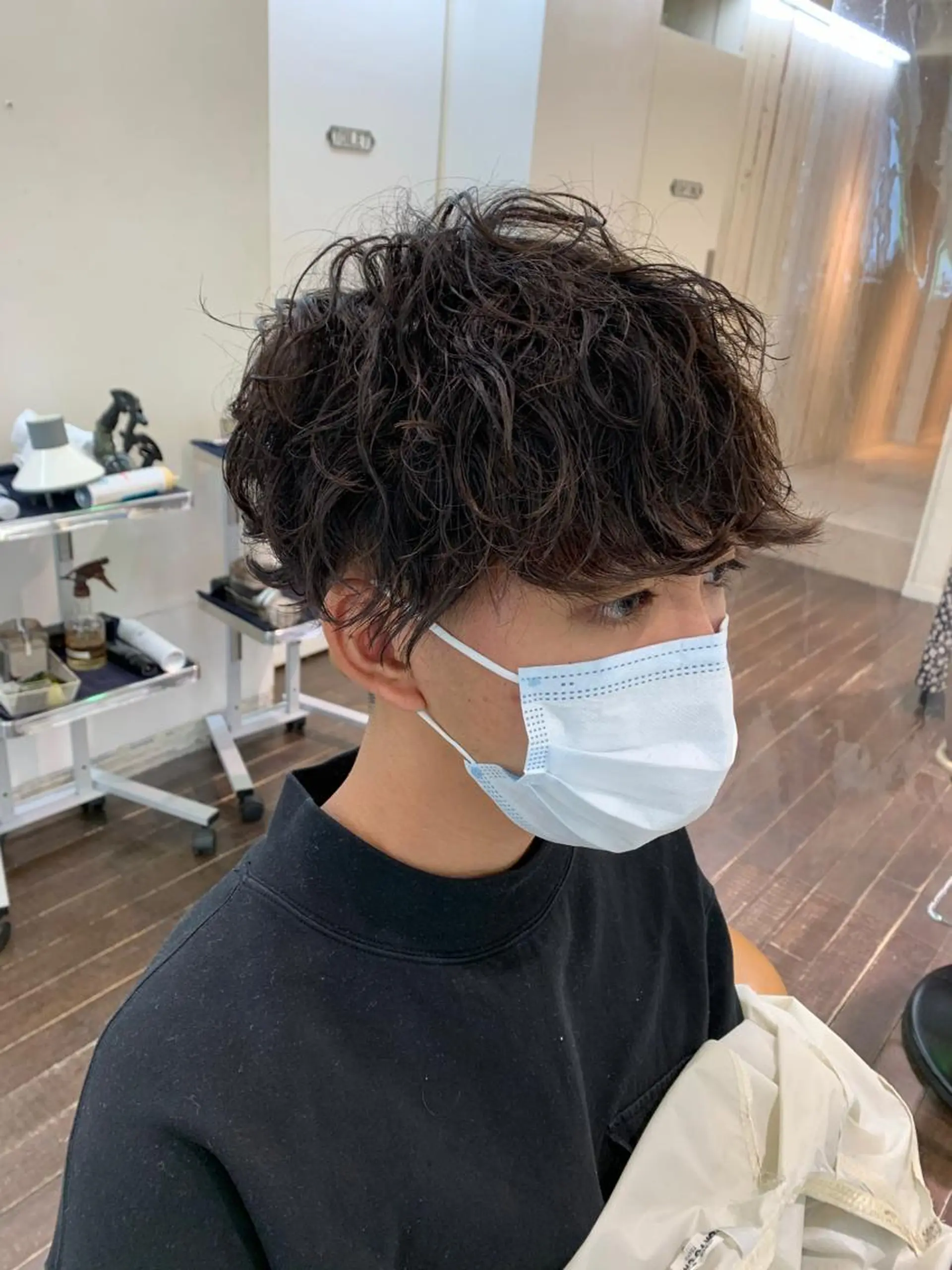 ミディアム メンズ Chill所属・三矢 ちなつのヘアスタイル