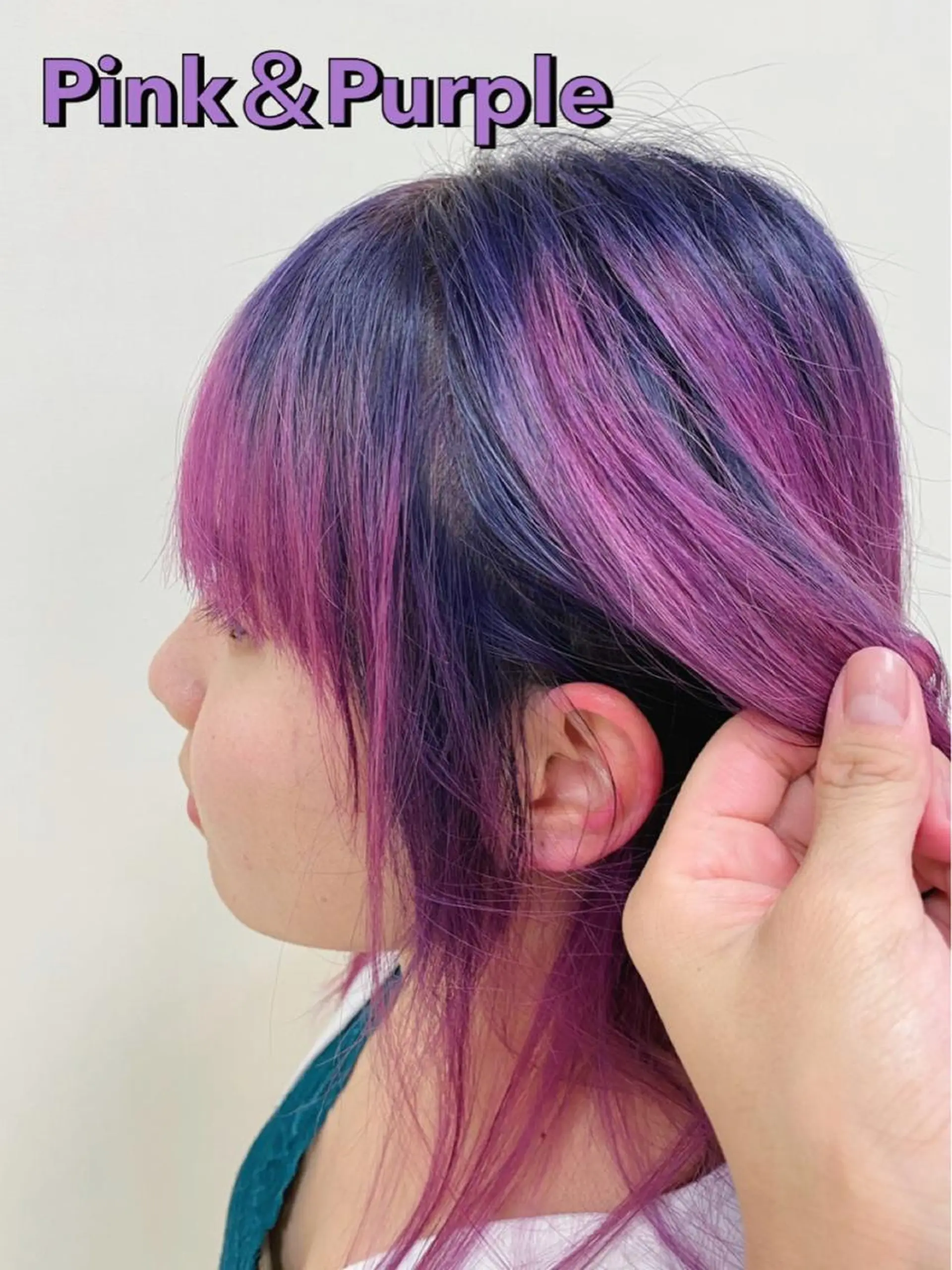 ロング カラー デザインカラー ホワイト/店長/カラ ー講師/錦糸町/岩崎のヘアスタイル