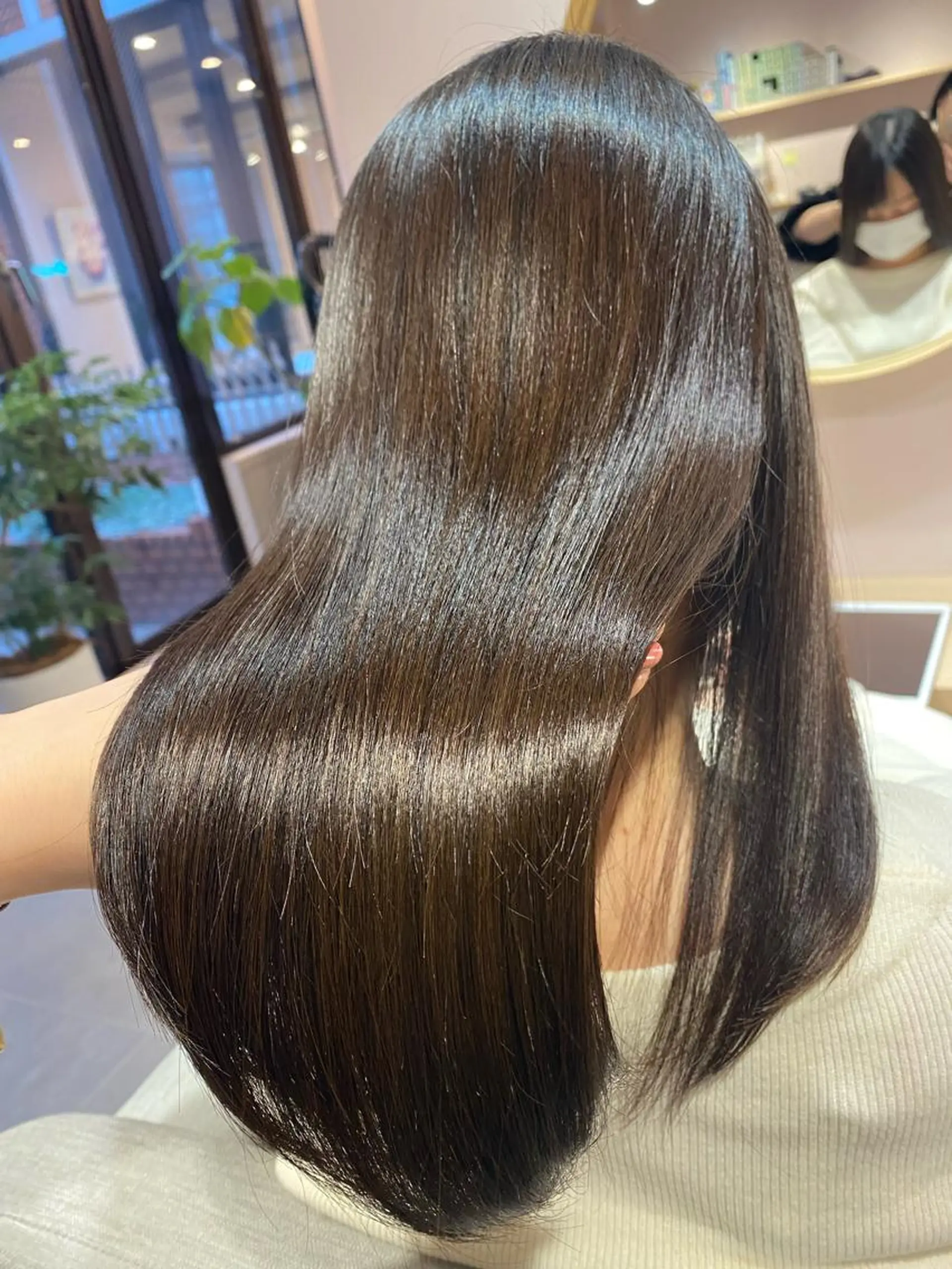 セミロング nagisa /縮毛矯正のヘアスタイル