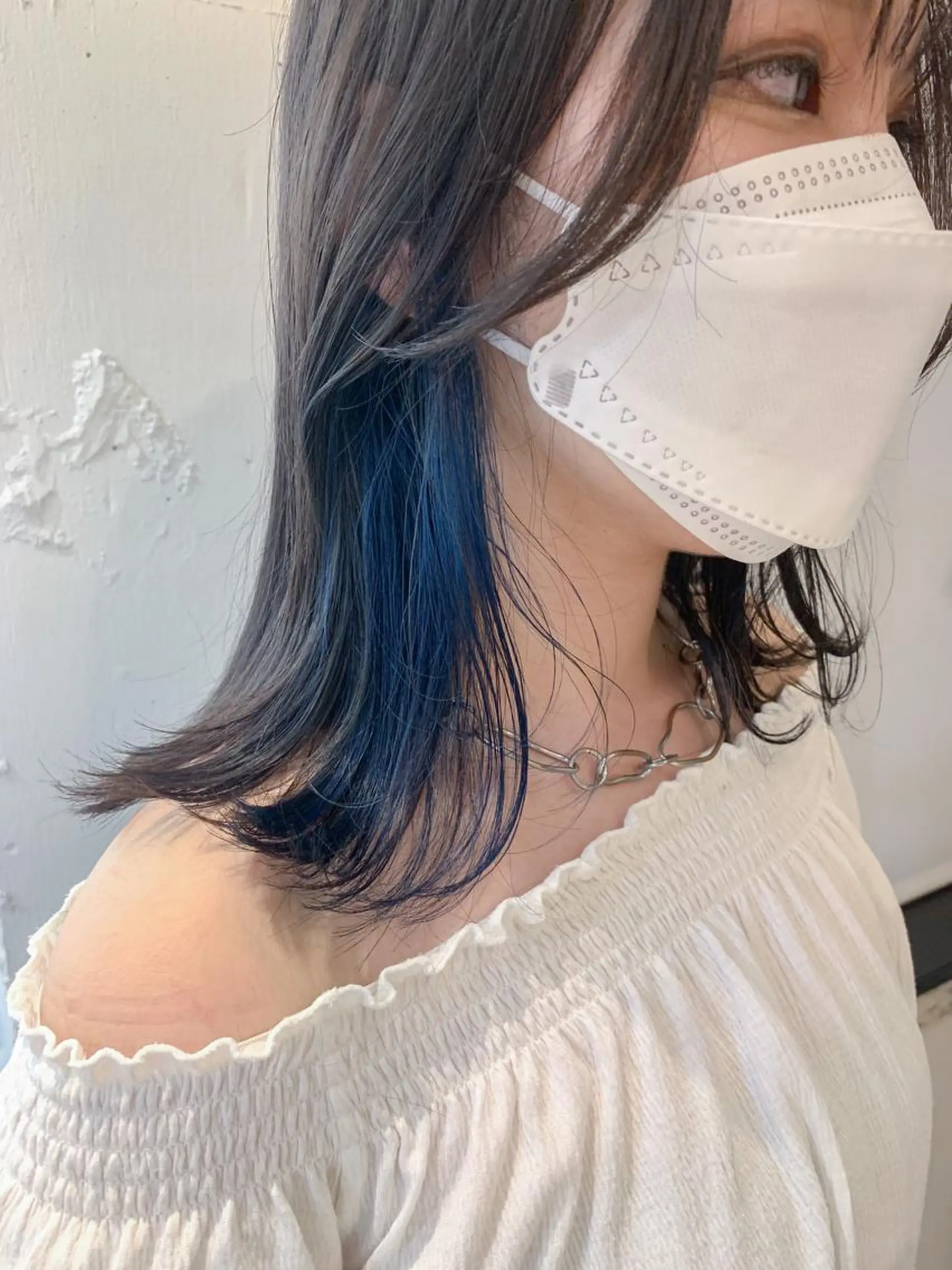 ミディアム カラー ヘアアレンジ ヘアカラー トリートメント yuka .のヘアスタイル