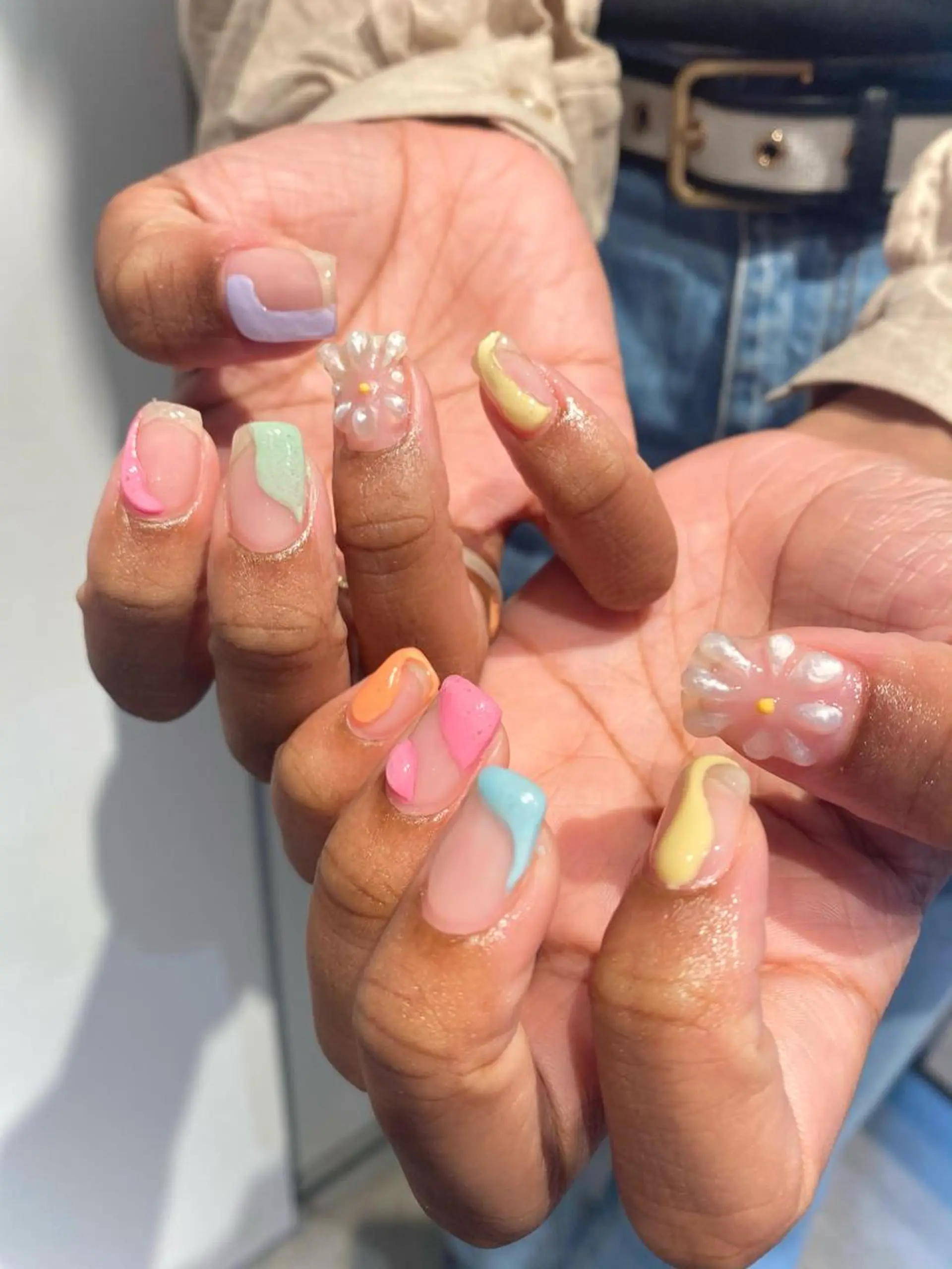 ネイル AO所属・RISAKO 艶髪モテヘア🎀府中のヘアスタイル