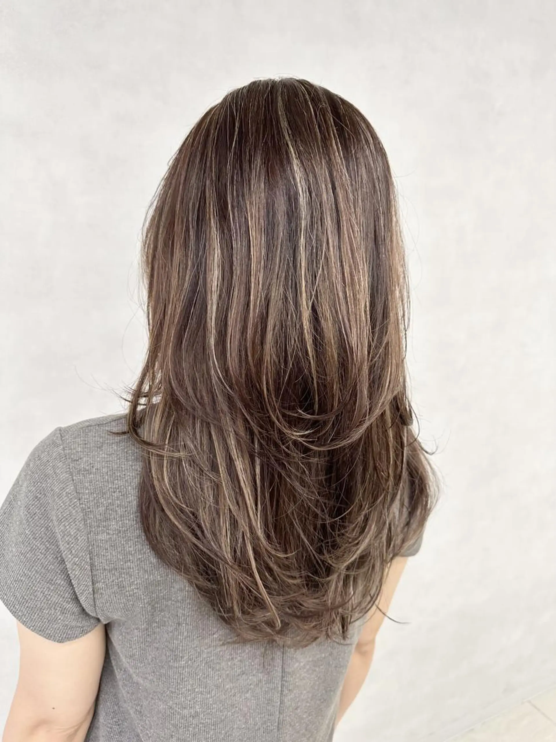 ロング カラー ヘアアレンジ 透明感カラー ハイライトカラー ハイライト 髪質改善 小顔カット カット ヘアカラー トリートメント 💎ハイライトカラー /髪質改善カラー💎のヘアスタイル