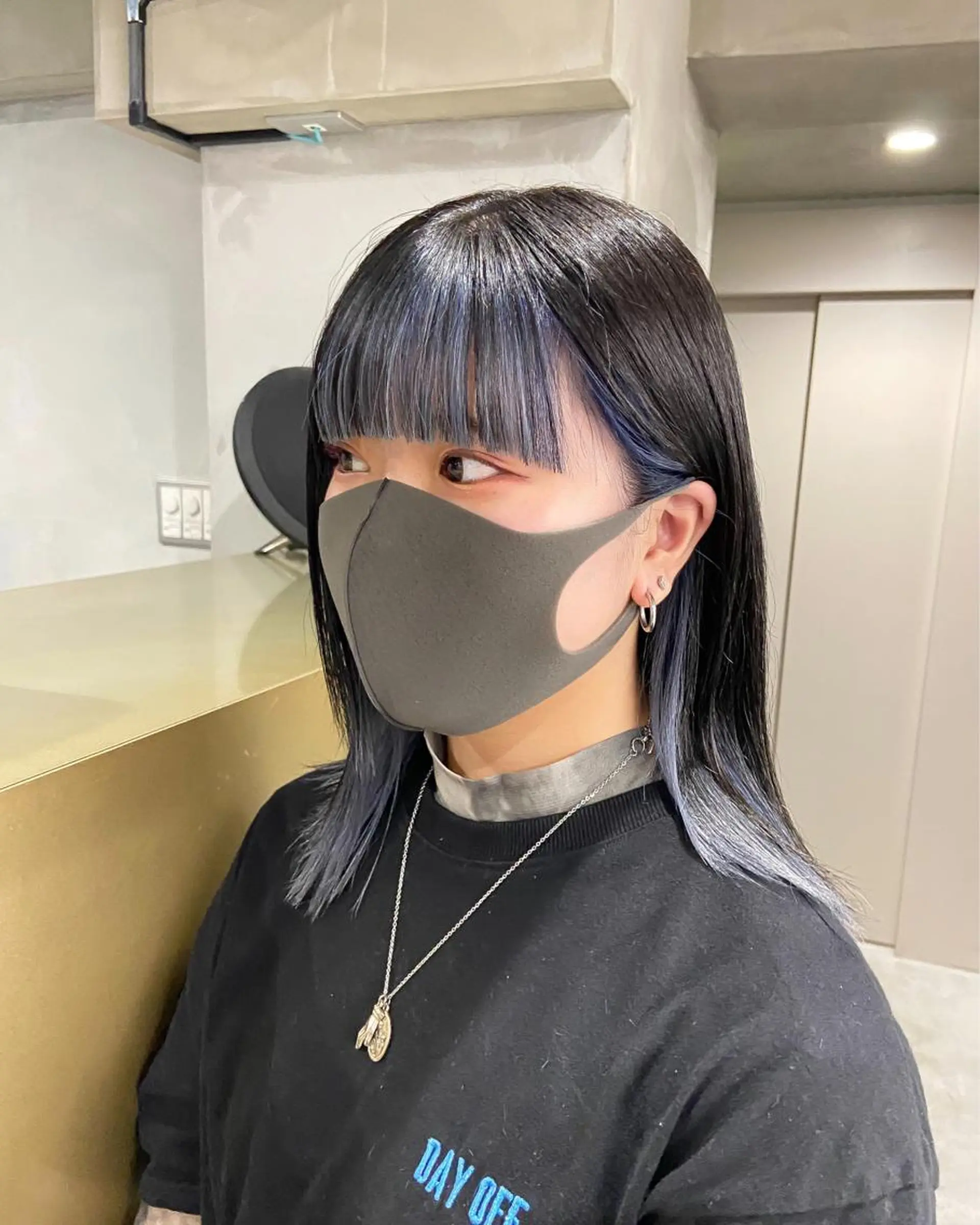 ロング カラー インナーカラー ヘアカラー yuna/ボブカット /ハイトーンカラーのヘアスタイル