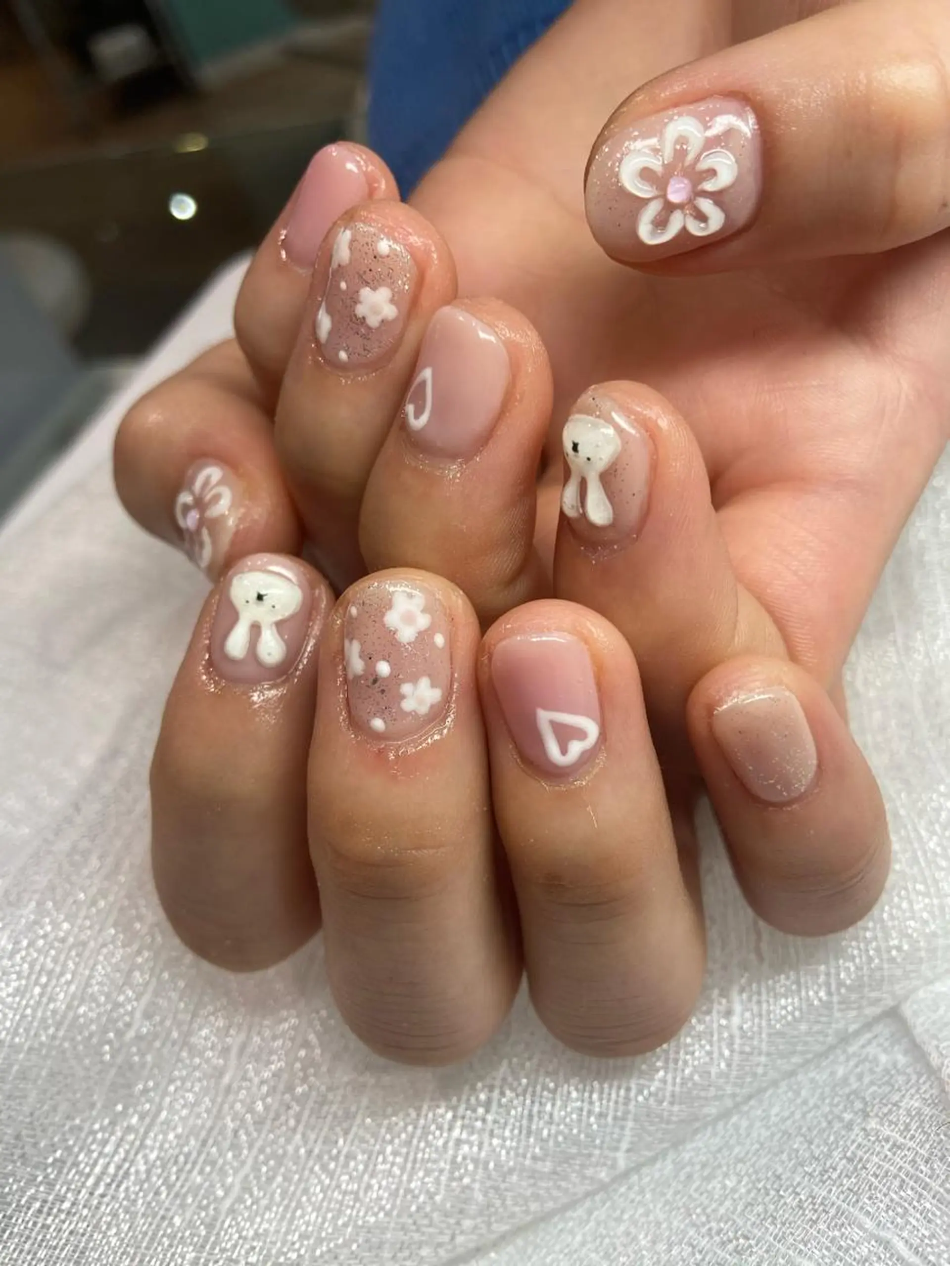 ネイル 🧸プルエクステ❤︎ ネイルKAO🧸のヘアスタイル