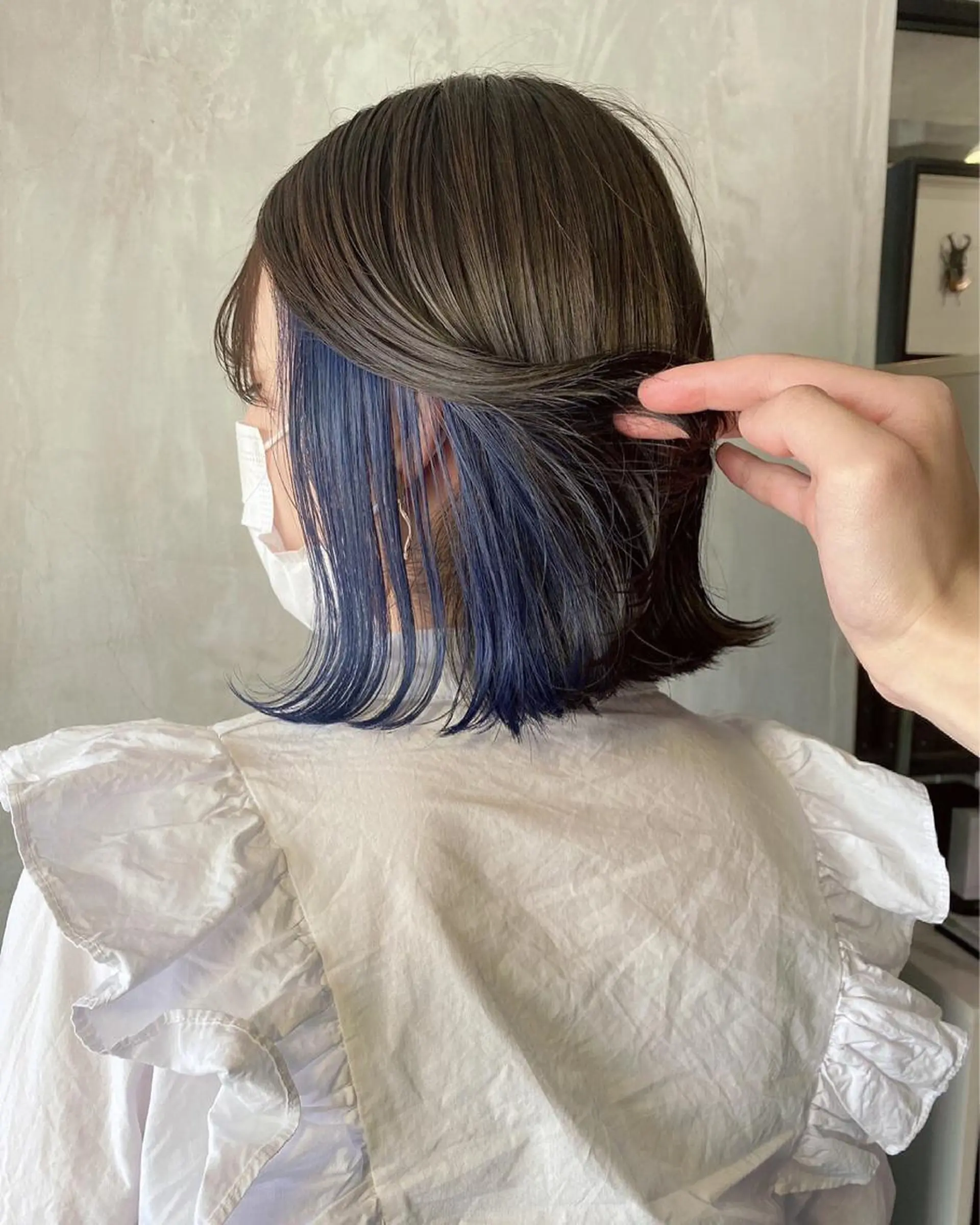 ショート カット ヘアカラー トリートメント ボブ×縮毛矯正 ryotaのヘアスタイル