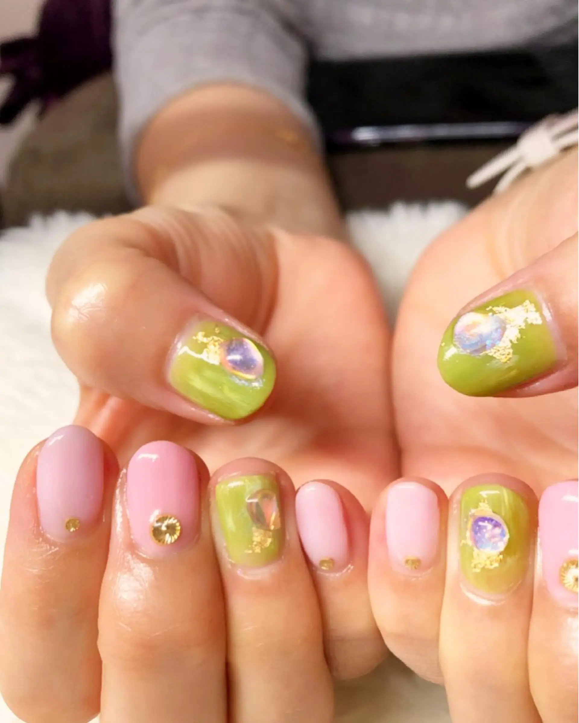 ネイル 春ネイル ネイルサロン ティンタ所属・馬場 典子のネイルデザイン