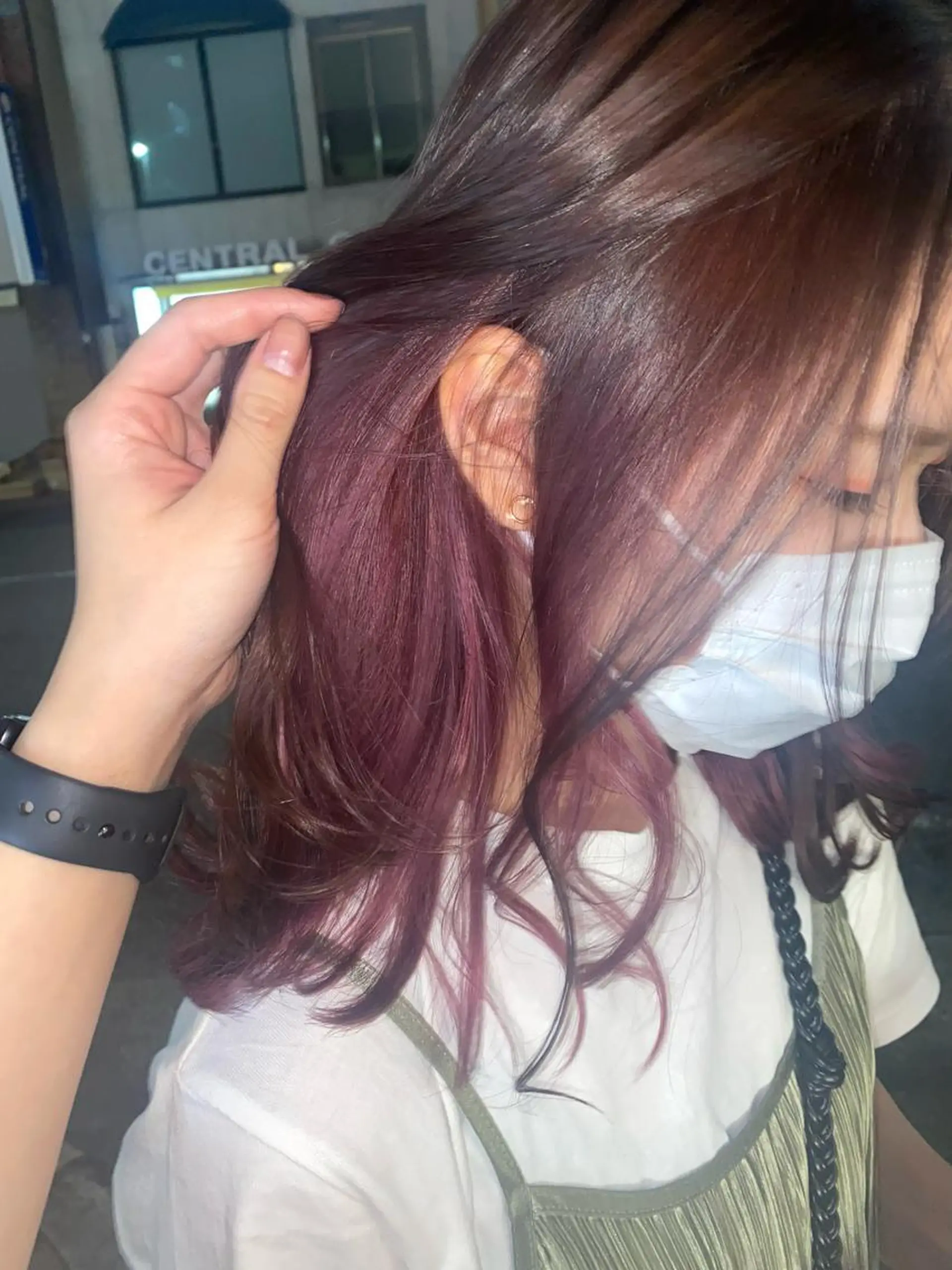 ミディアム 当日予約◎ risaのヘアスタイル