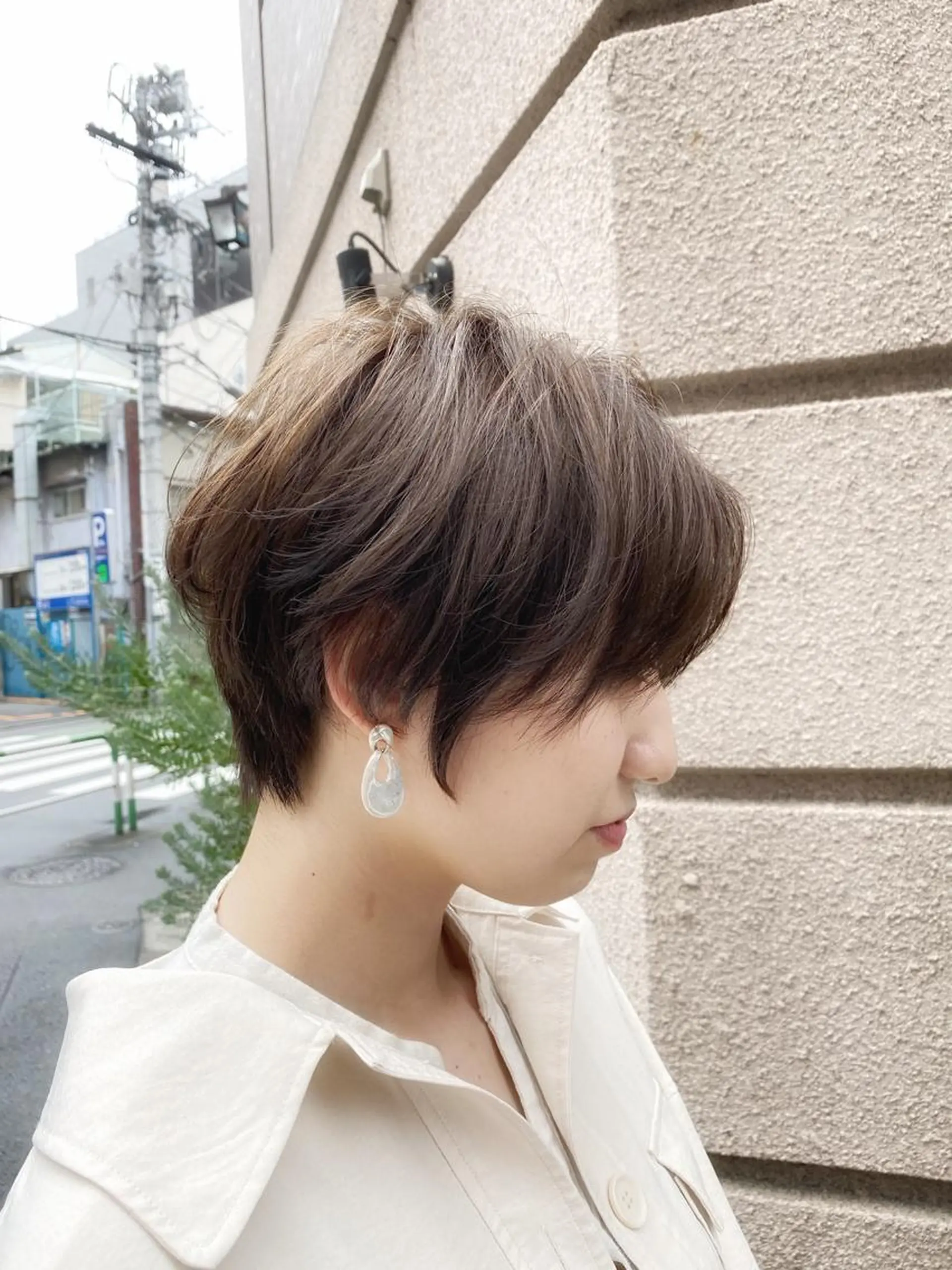 ショート カラー 美髪❣️縮毛矯正/ 髪質改善✨/山本のヘアスタイル