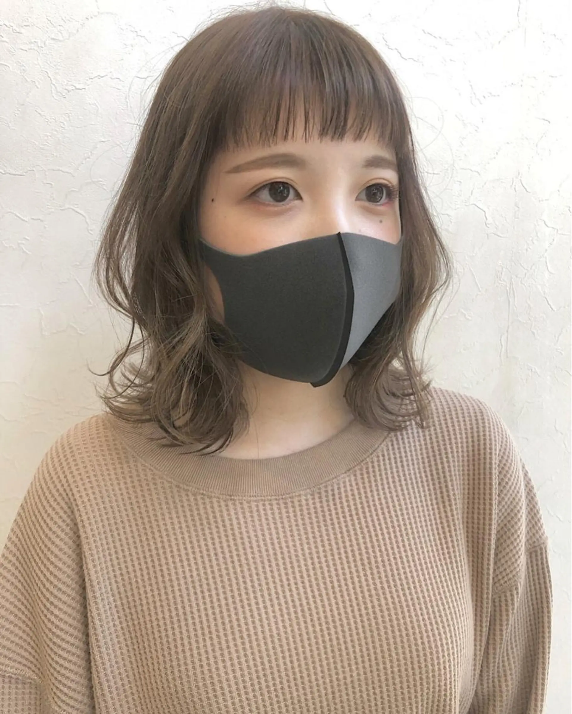 ミディアム カラー nakahara madokaのヘアスタイル