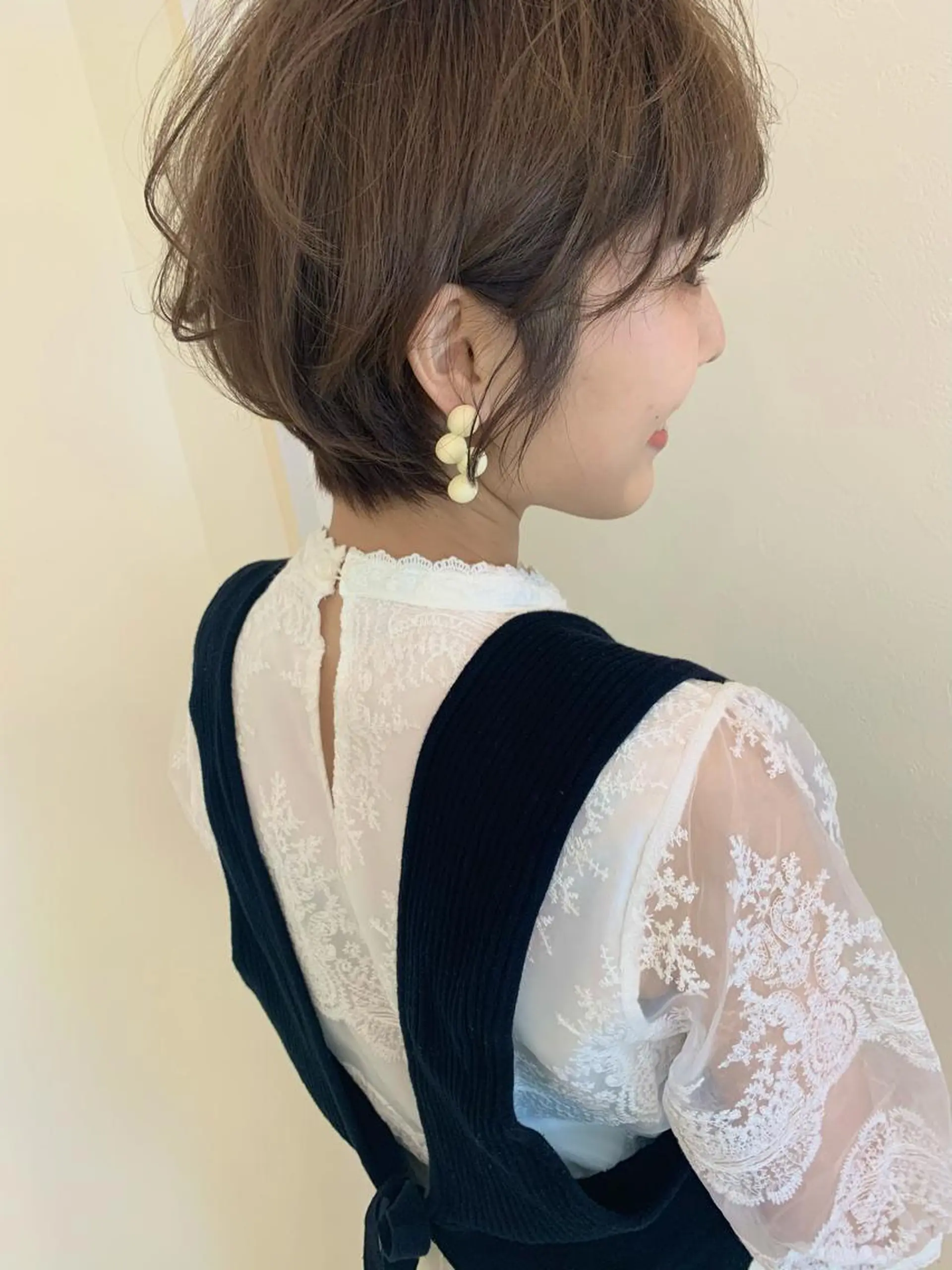 ショート 西崎 満里奈のヘアスタイル