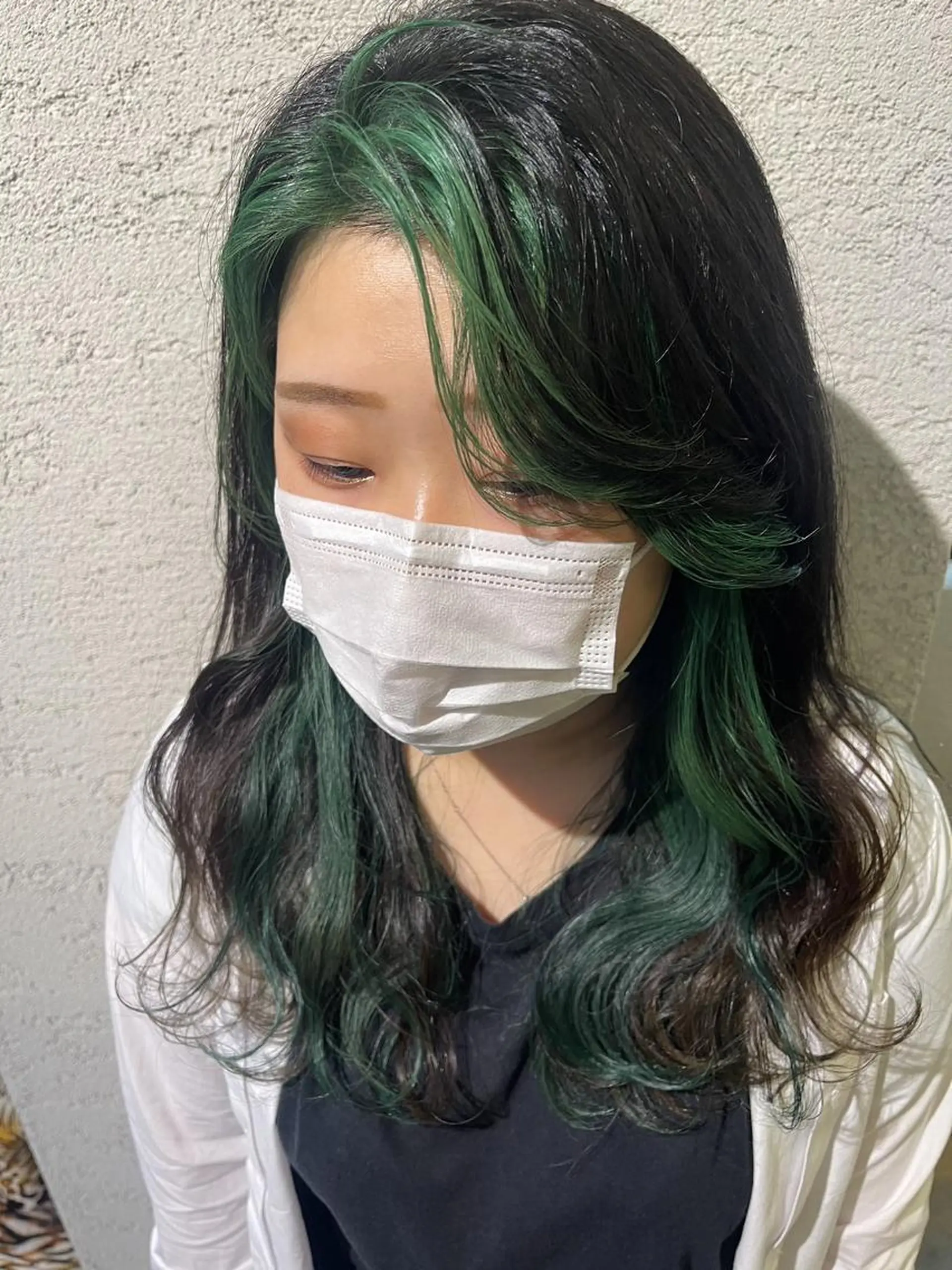 ミディアム カラー アティリー 西梅田のヘアスタイル