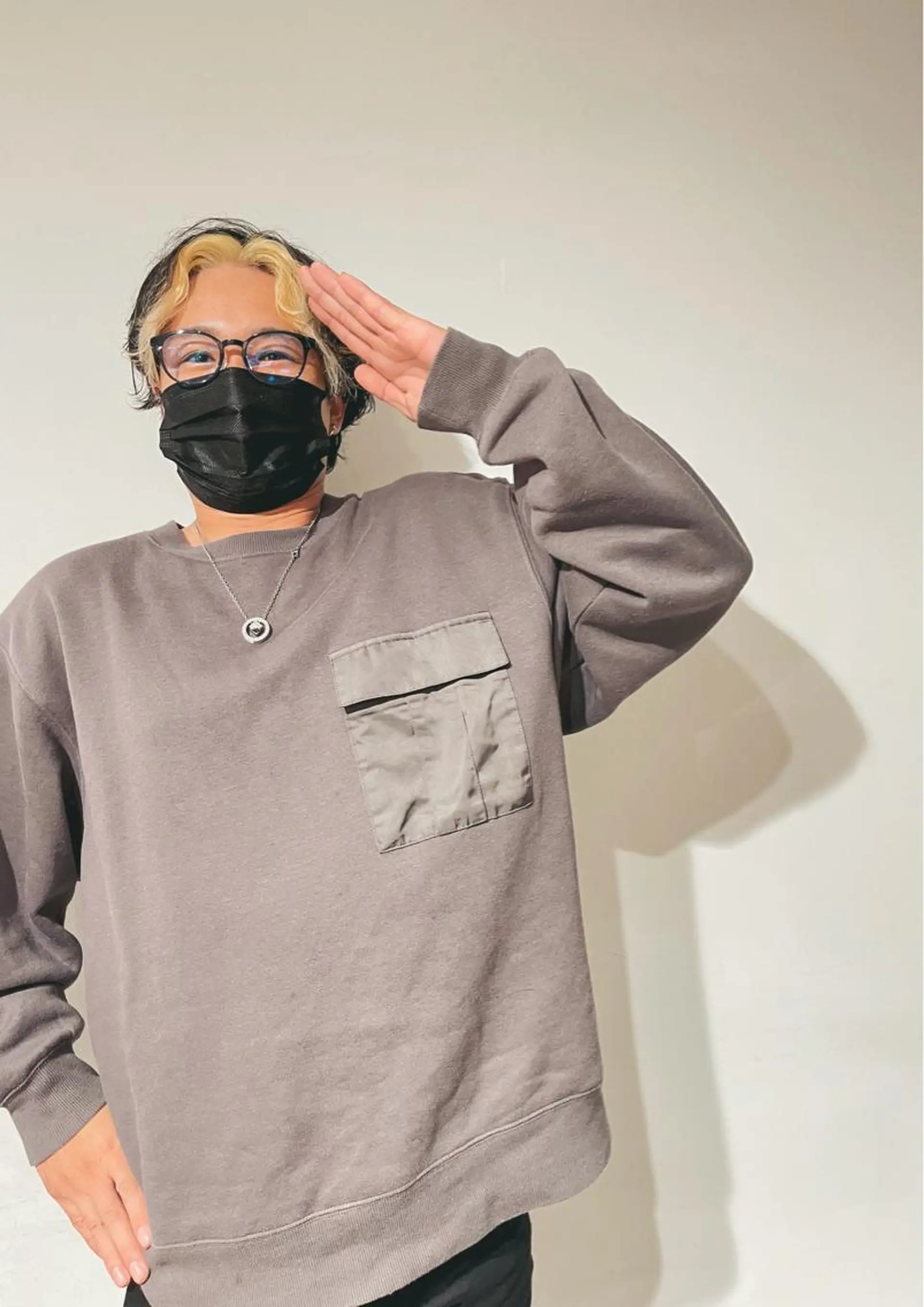 メンズ メンズブリーチ センターパート カット ヘアカラー トリートメント 骨格補正施術/メンズ 専門美容師/YUYAのヘアスタイル