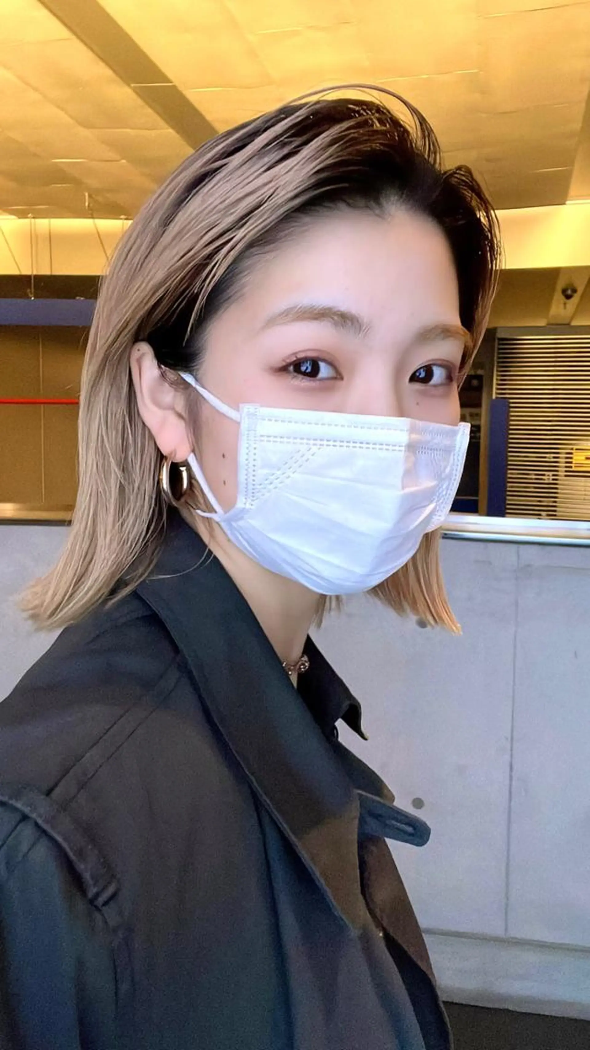 ミディアム カット トリートメント ヘッドスパ ヘアセット 【柔らか透明感✨/ 似合せ前髪】大石葉月のヘアスタイル