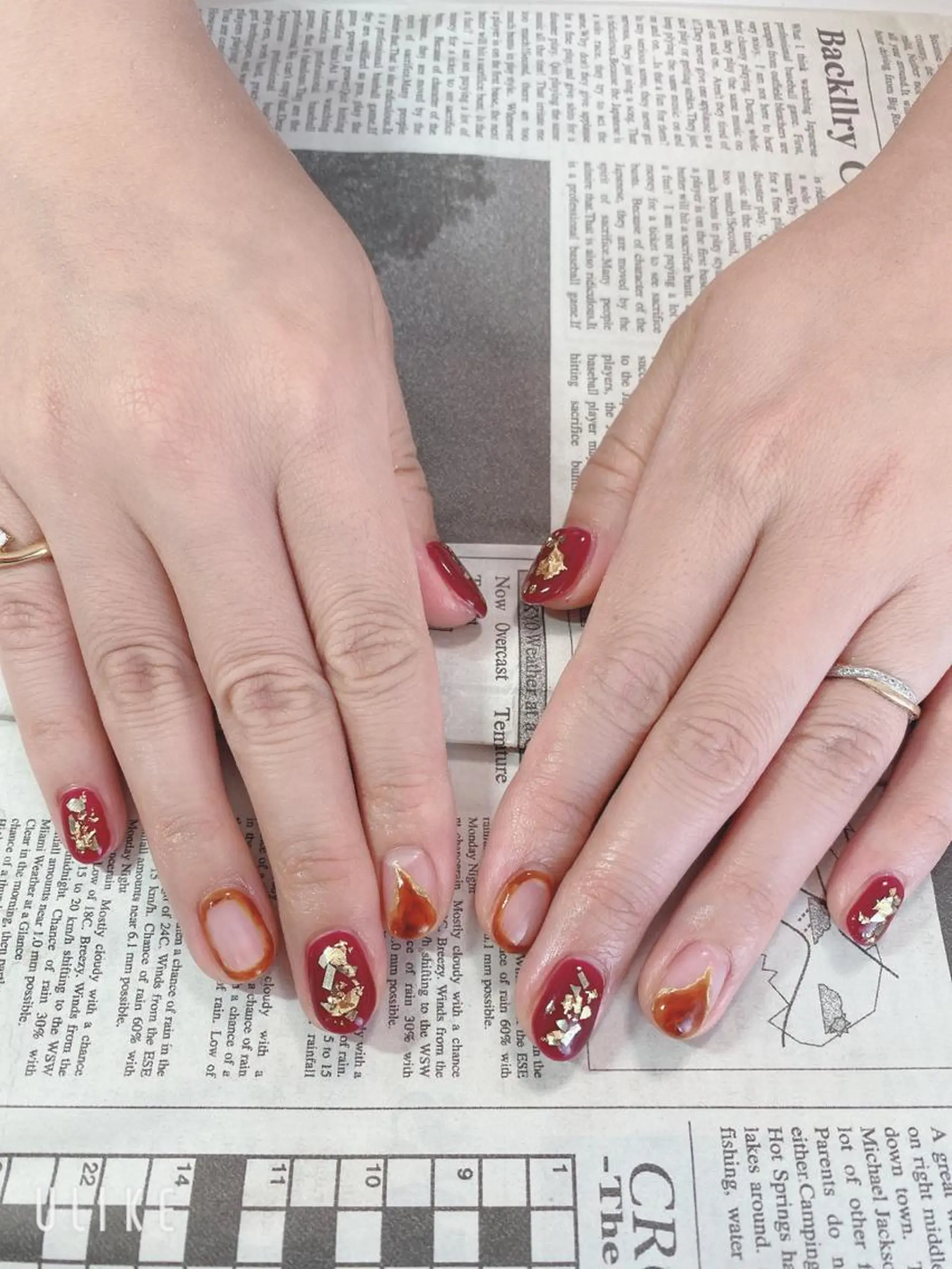 ネイル ハンドネイル ハンドケア 森山 舞のネイルデザイン