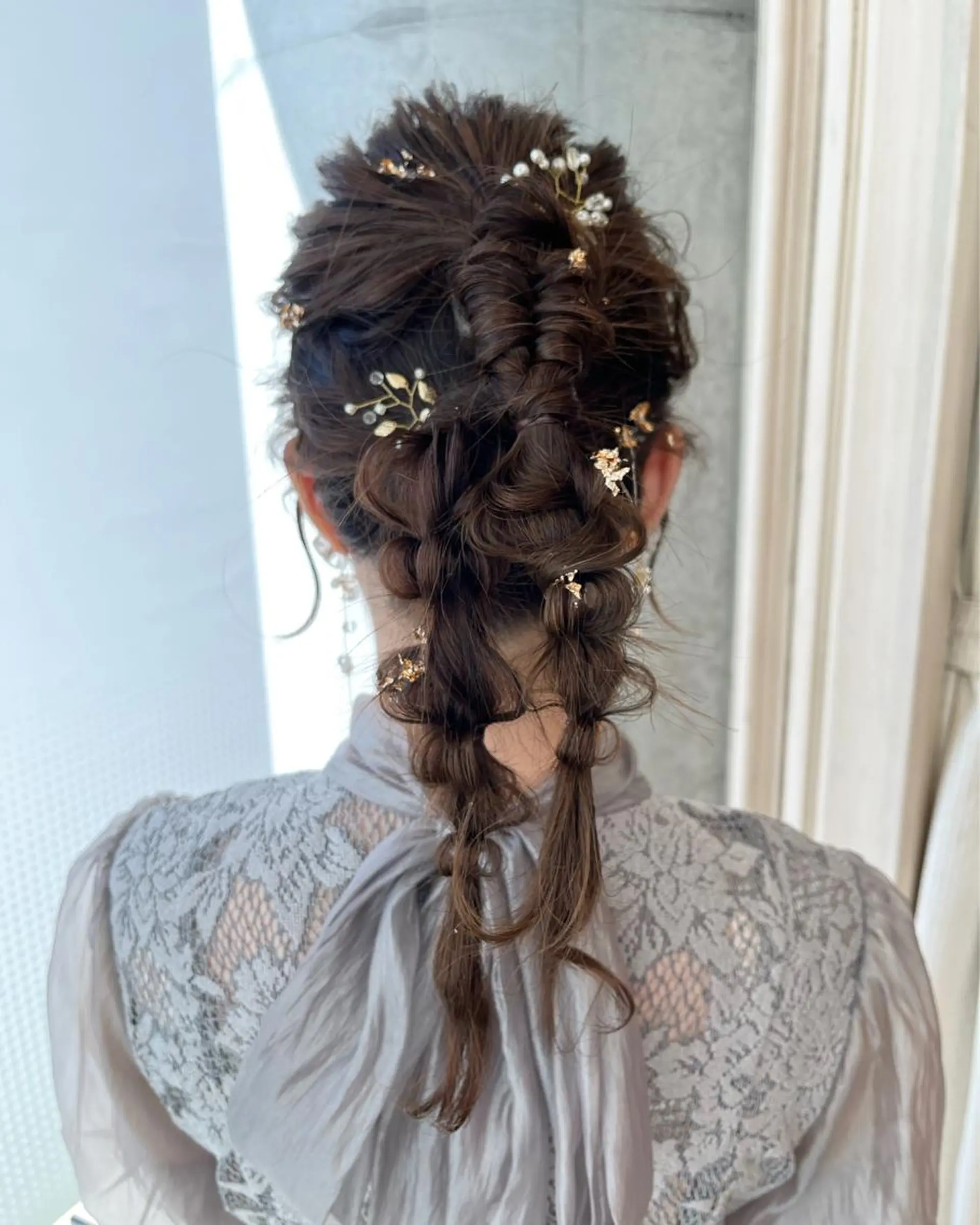 ロング ヘアアレンジ ヘアセット サソウ ユリエ🥥のヘアスタイル