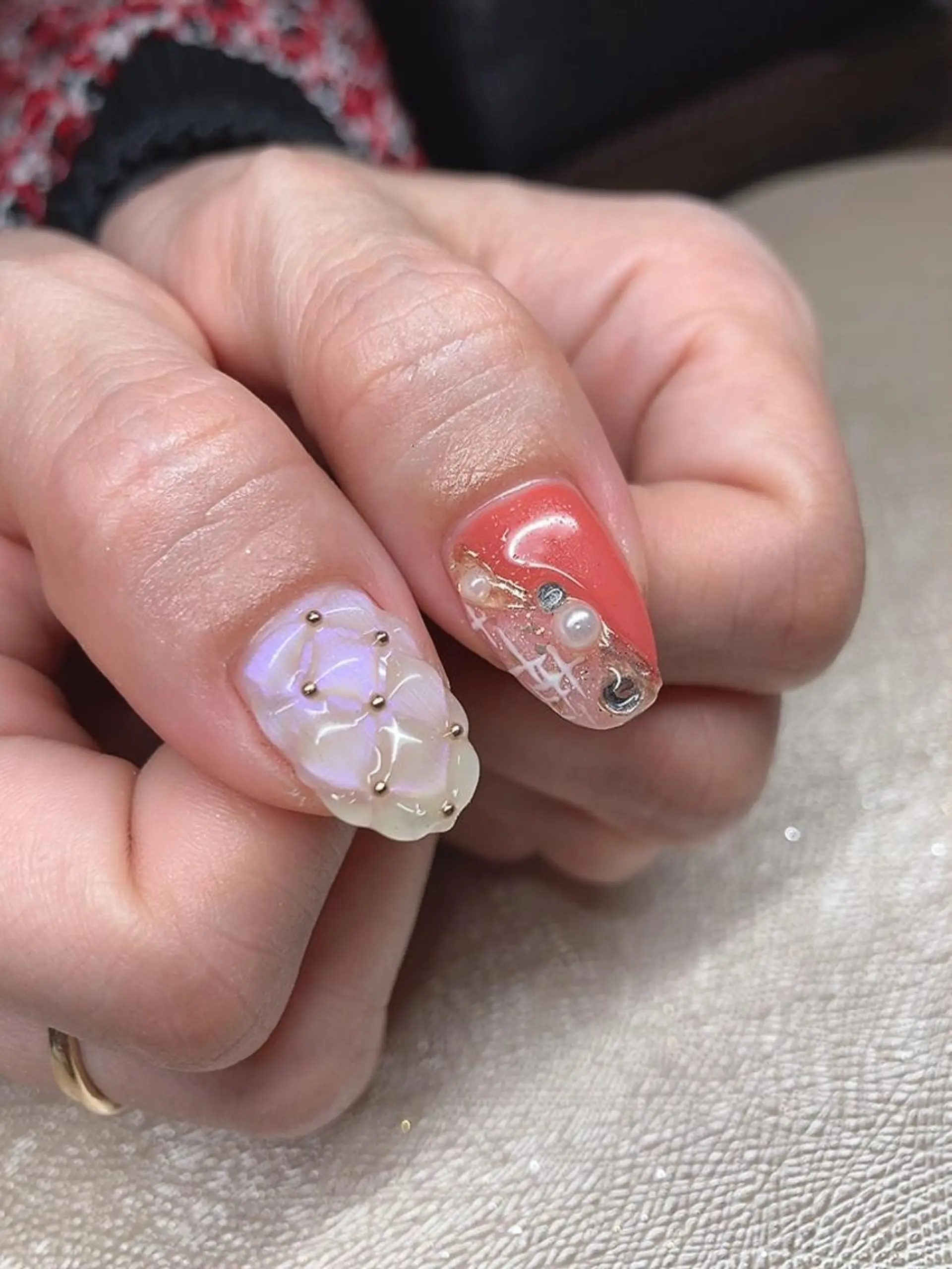 ネイル 𝐴𝑁𝑈𝐸 トラブル爪育成専門のネイルデザイン