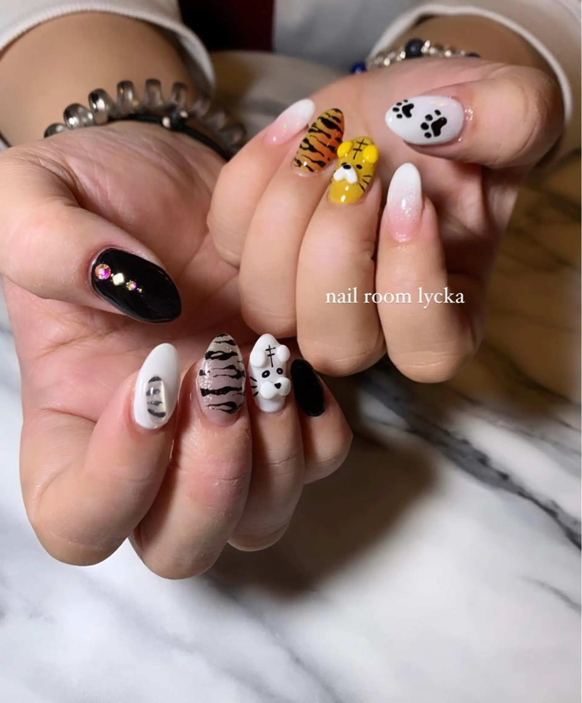 ネイル ﾈｲﾙﾙｰﾑﾘｯｶ 𝐦𝐚𝐲𝐮のネイルデザイン