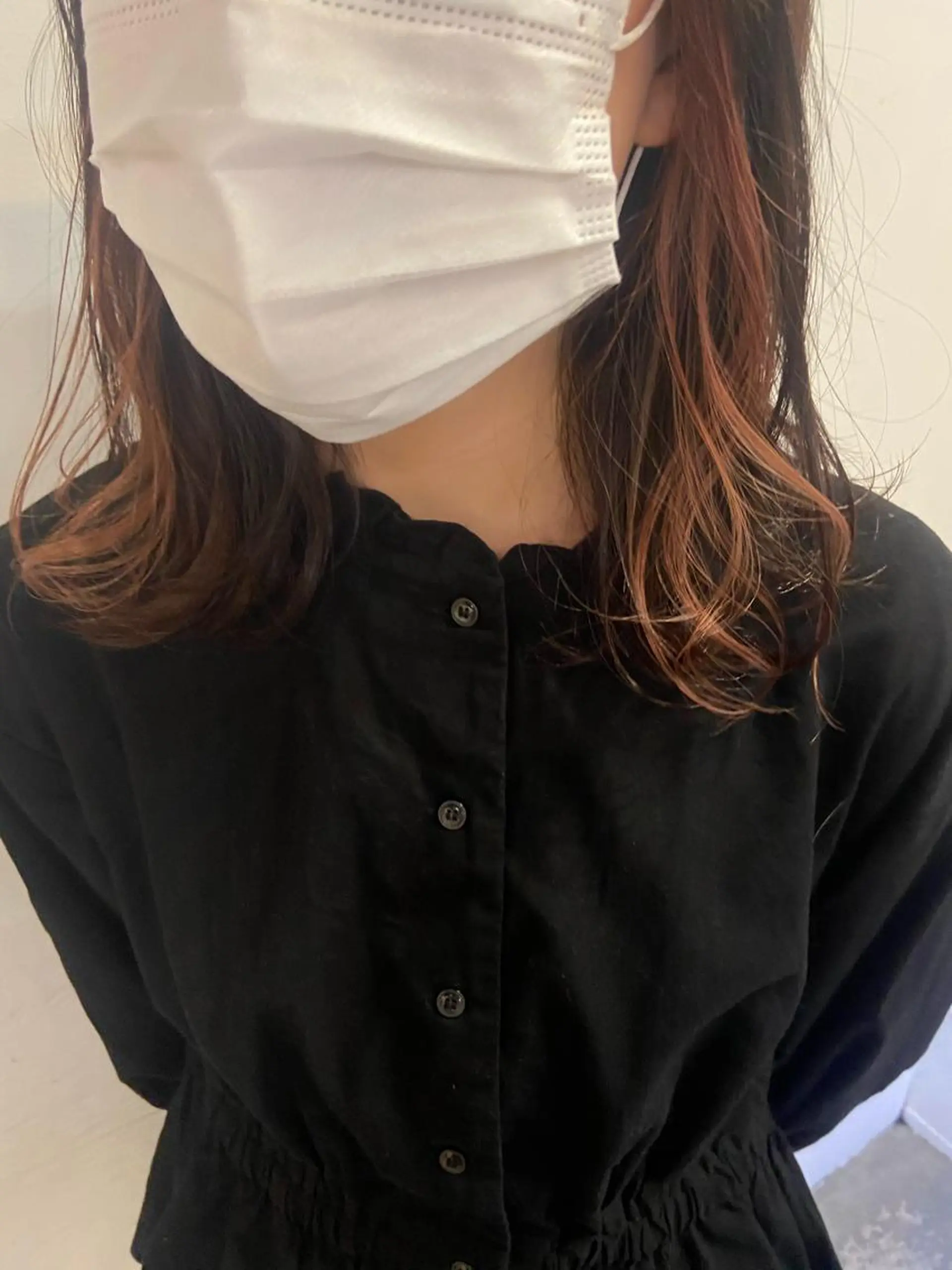 ミディアム カラー ヘアアレンジ satsuki 暖色・ブラウンカラーのヘアスタイル