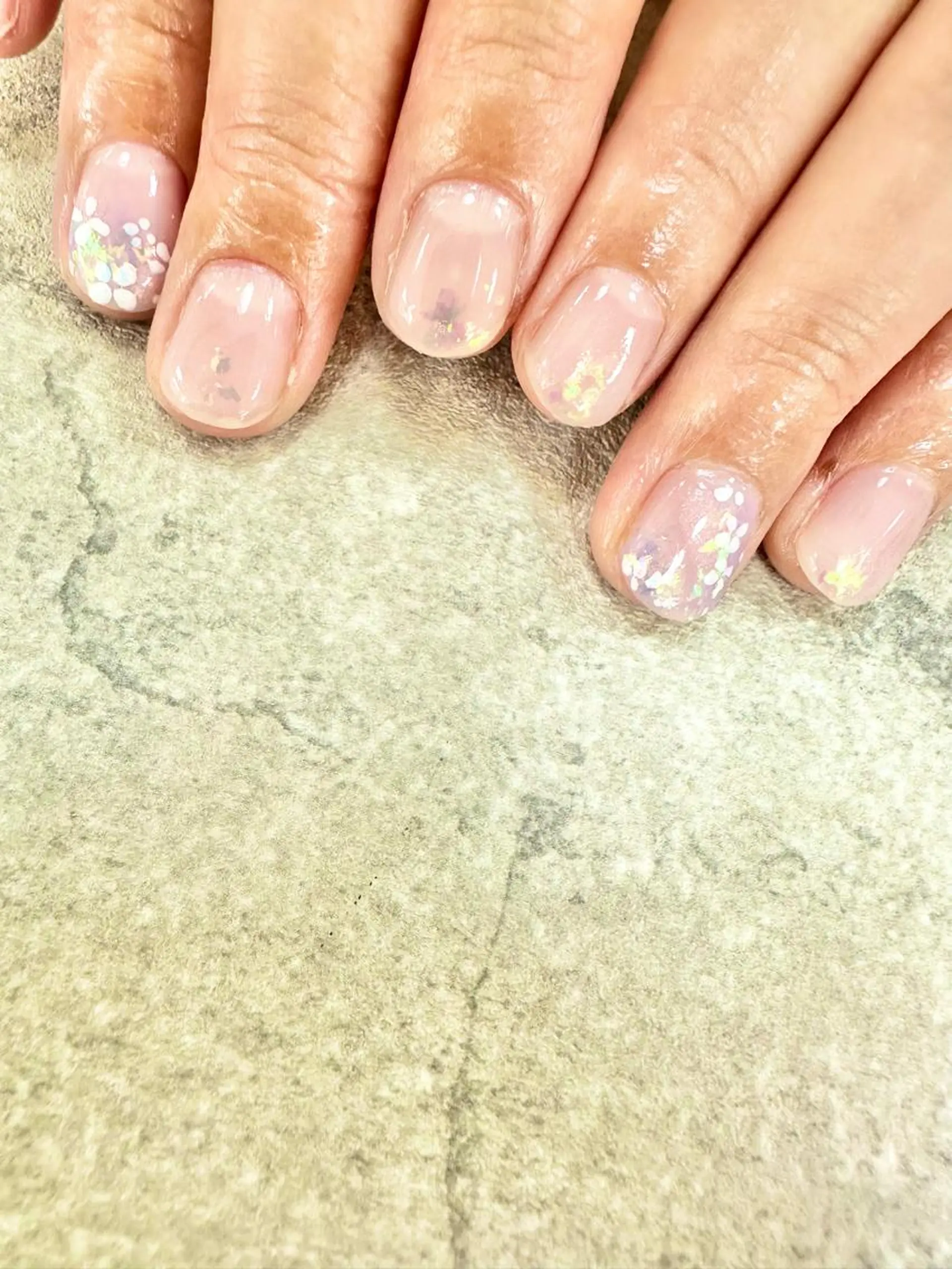 ネイル オーロラネイル フットネイル フレンチネイル ジェルネイル グラデーション ハンドネイル .N YUKIのネイルデザイン