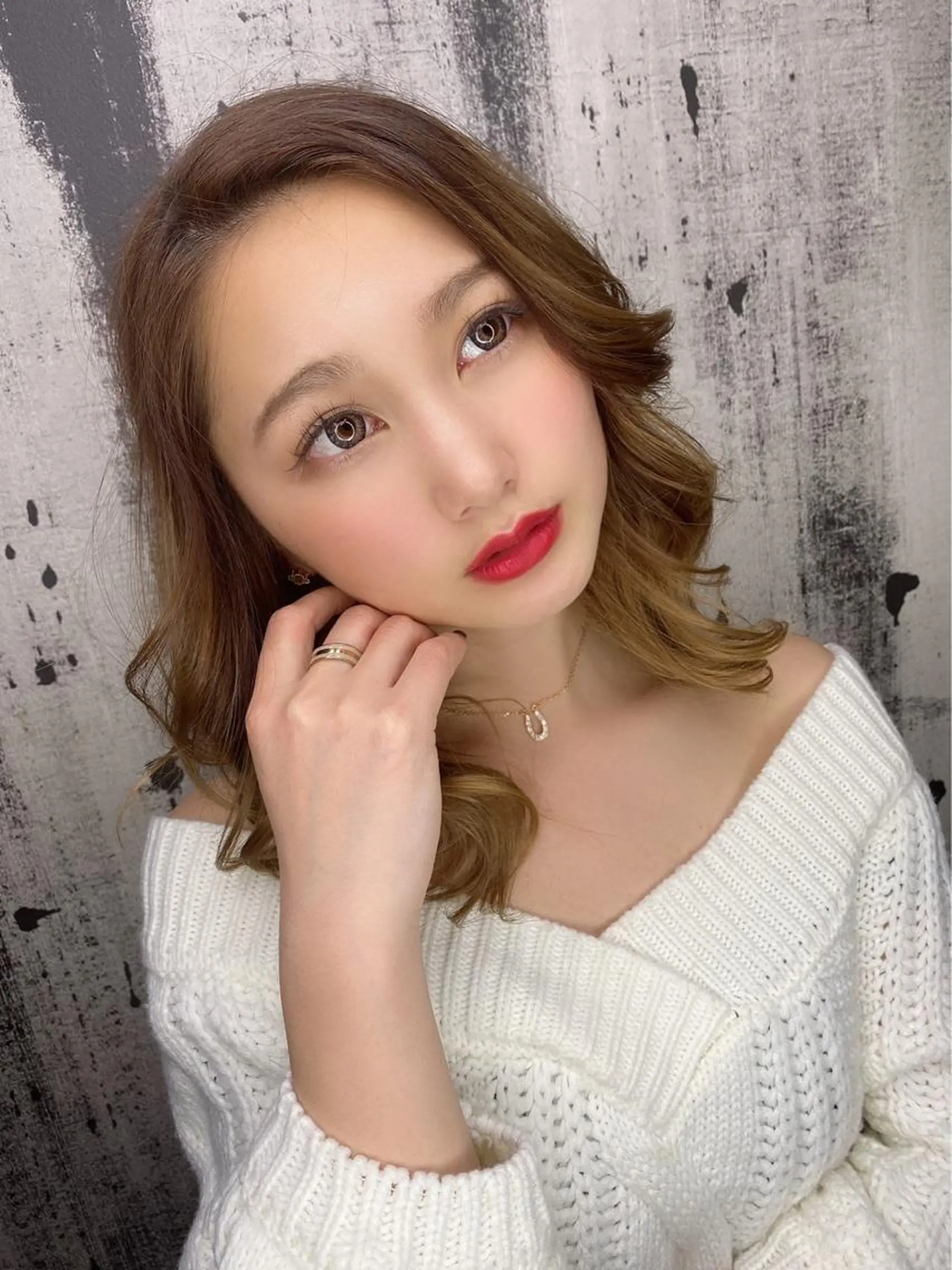 ミディアム カラー The one and only. Shizuoka所属・メンズ特化パーマ 美容師/小泉賢徒のヘアスタイル