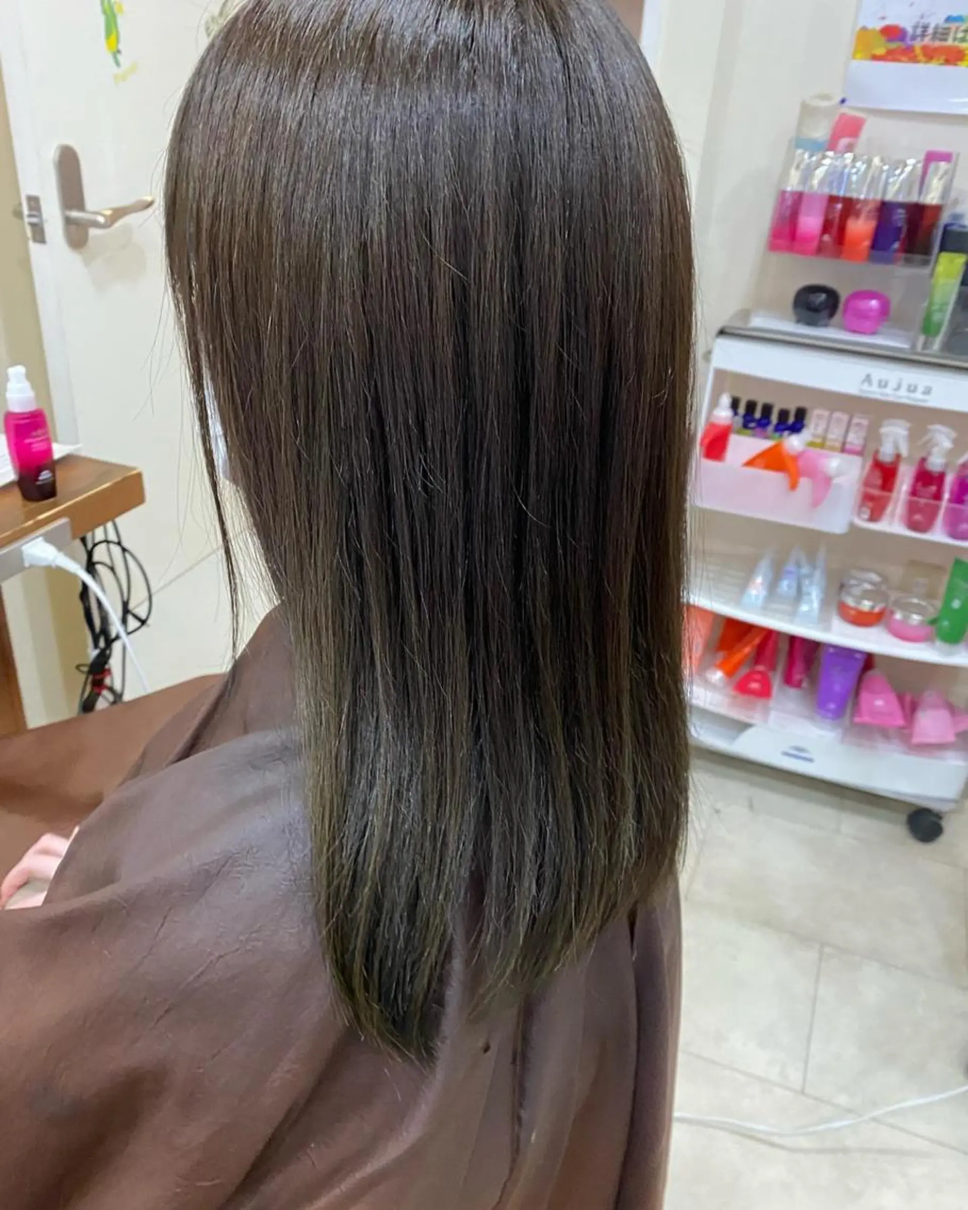 ショート カラー ハイライトカラー インナーカラー ハイライト 髪質改善 縮毛矯正 justbeauty CiNQのヘアスタイル