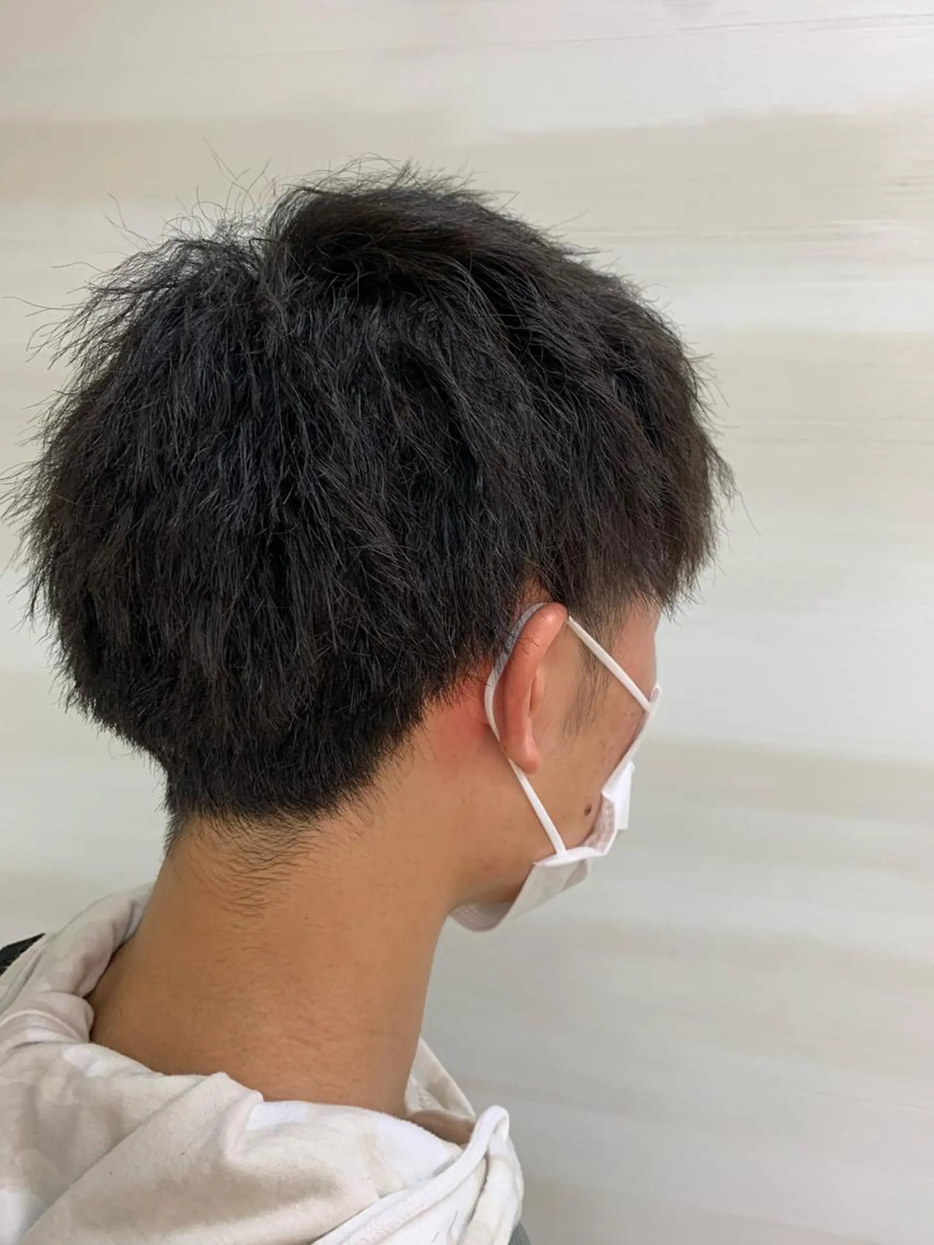 ショート パーマ 遊佐 瑞紀のヘアスタイル