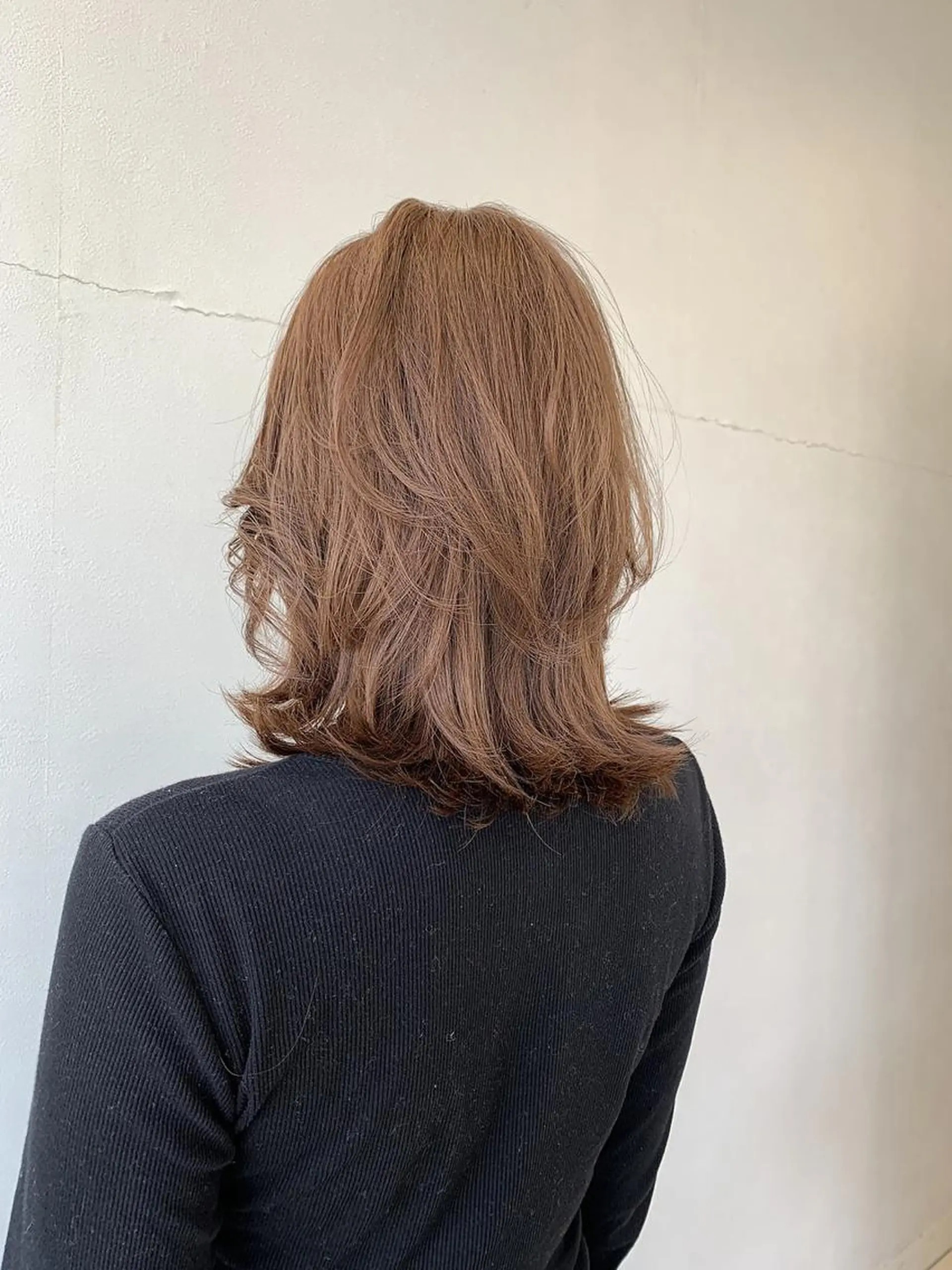 ミディアム カラー パーマ ヘアアレンジ メンズ キッズ ネイル マツエク・マツパ 川上 有香のヘアスタイル