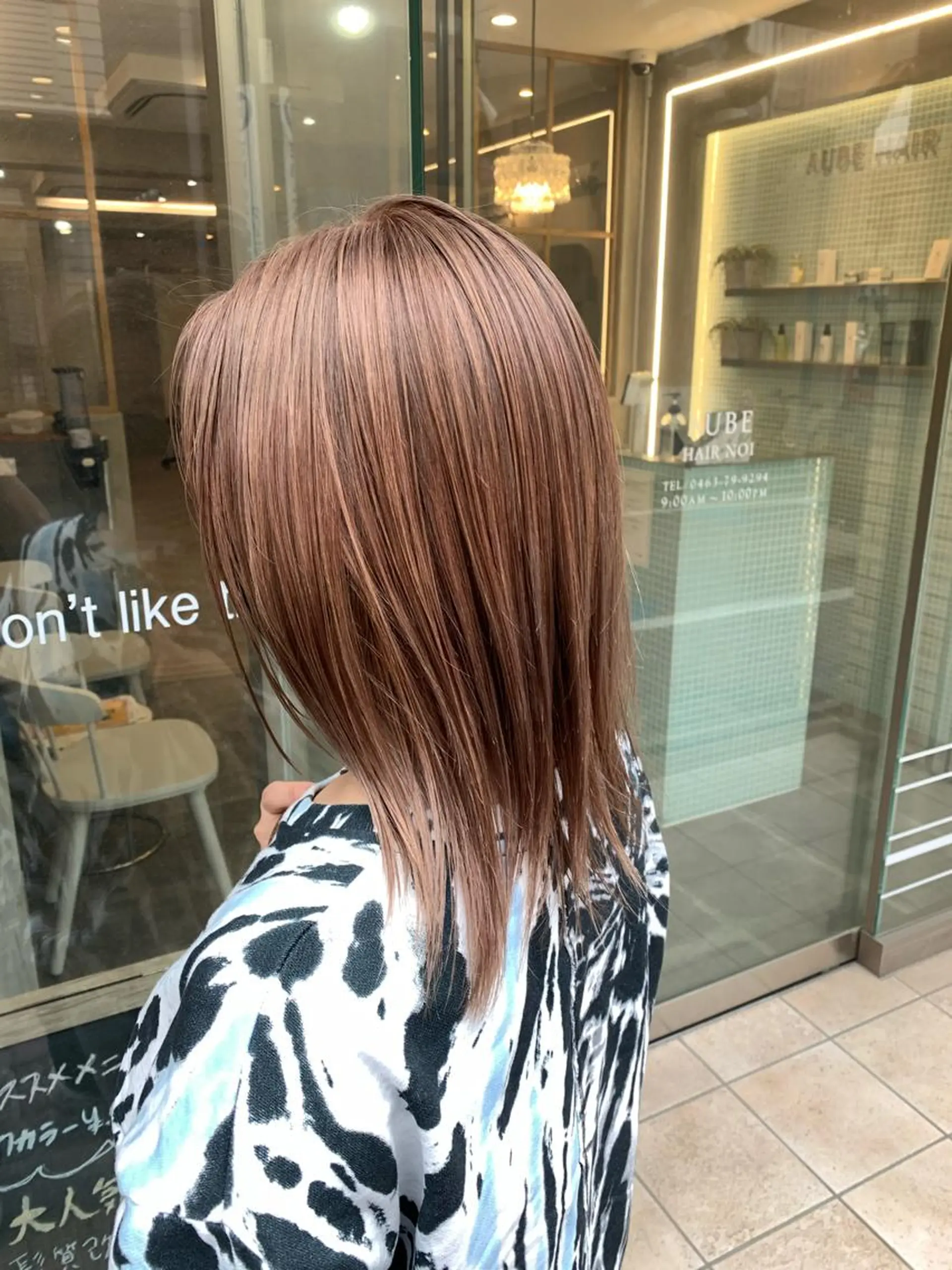 ミディアム ヘアカラー 🟤TAP🟤 木曳野　金沢店のヘアスタイル