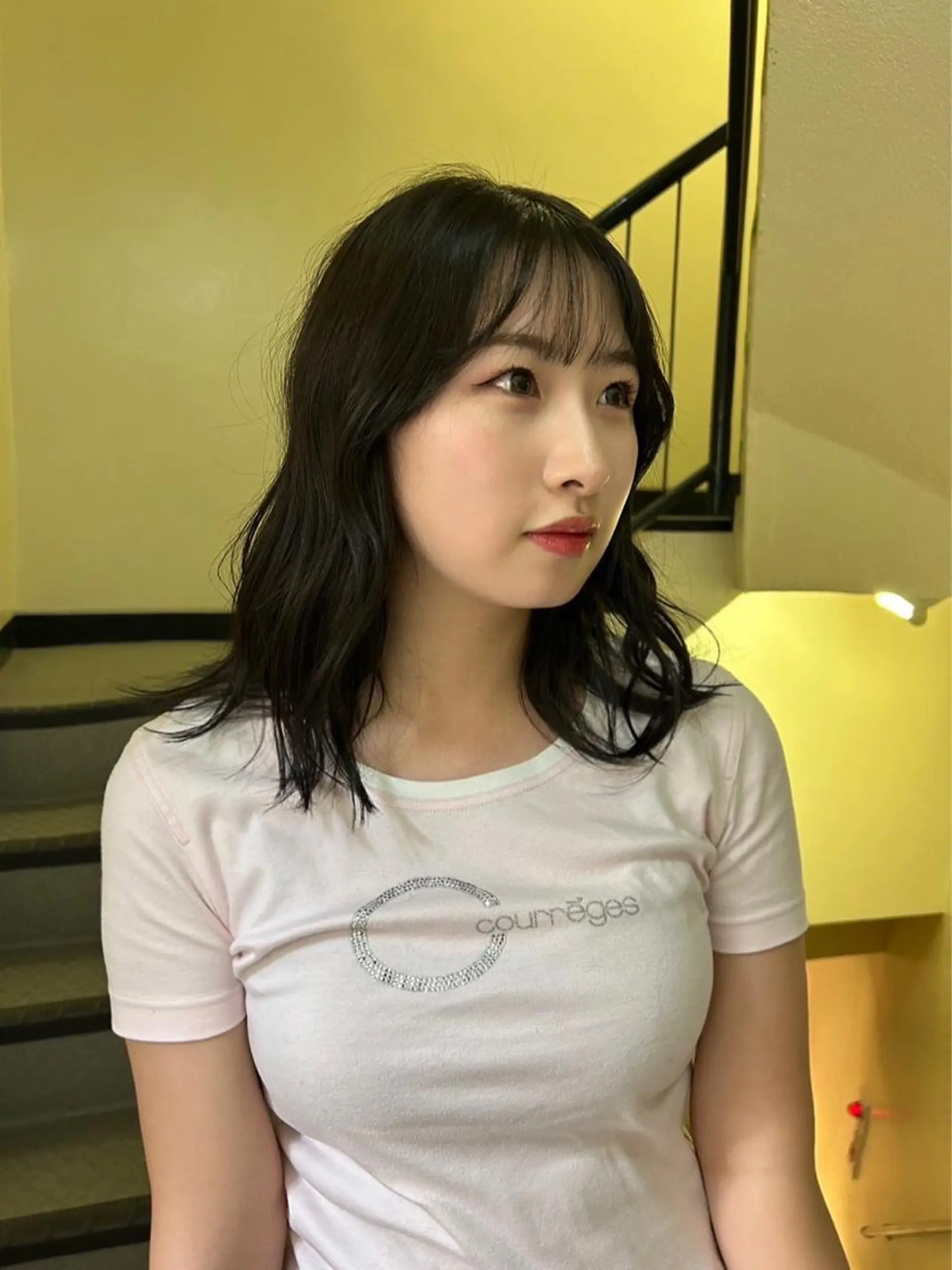 セミロング カラー ヘアアレンジ ヘアカラー ☕️結【suii.】 ボブ/ヘアセット☕️のヘアスタイル