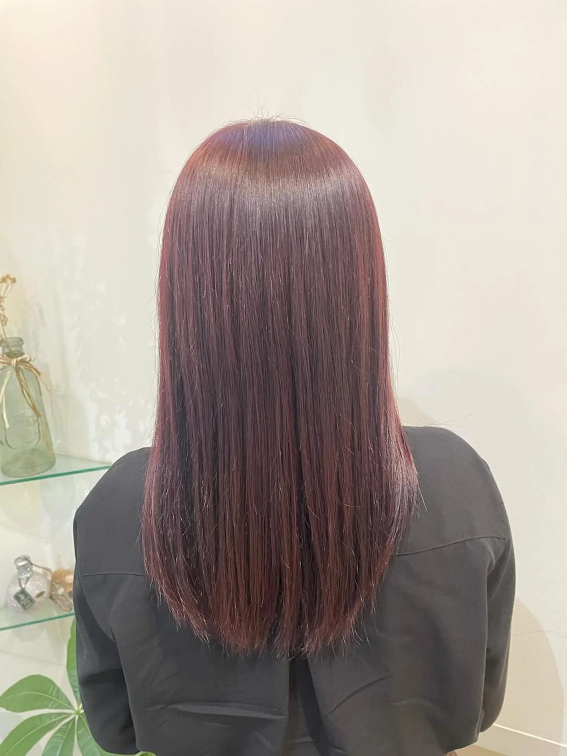 カラー 髪質改善カラー🤍 エクステ✨君島由実子のヘアスタイル