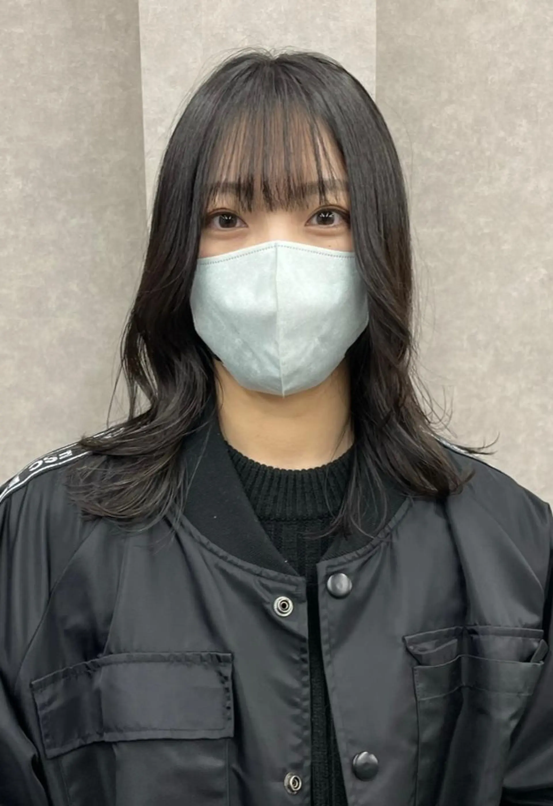 ミディアム カラー FRAME spa&hair room博多店【フレーム】所属・髪質改善｜顔周り｜博 多｜川上智也のヘアスタイル