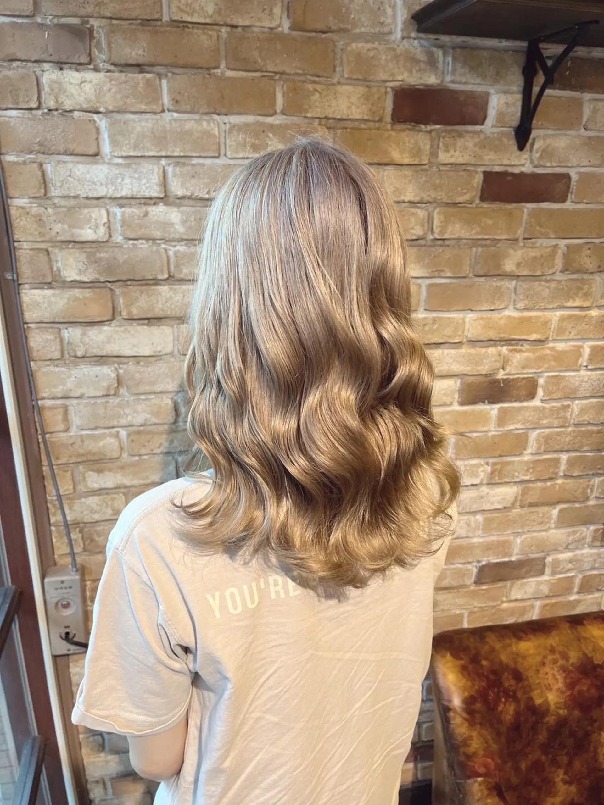 ロング ヘアカラー 🧡ミルクティー/ レイヤー🧡ショウナのヘアスタイル