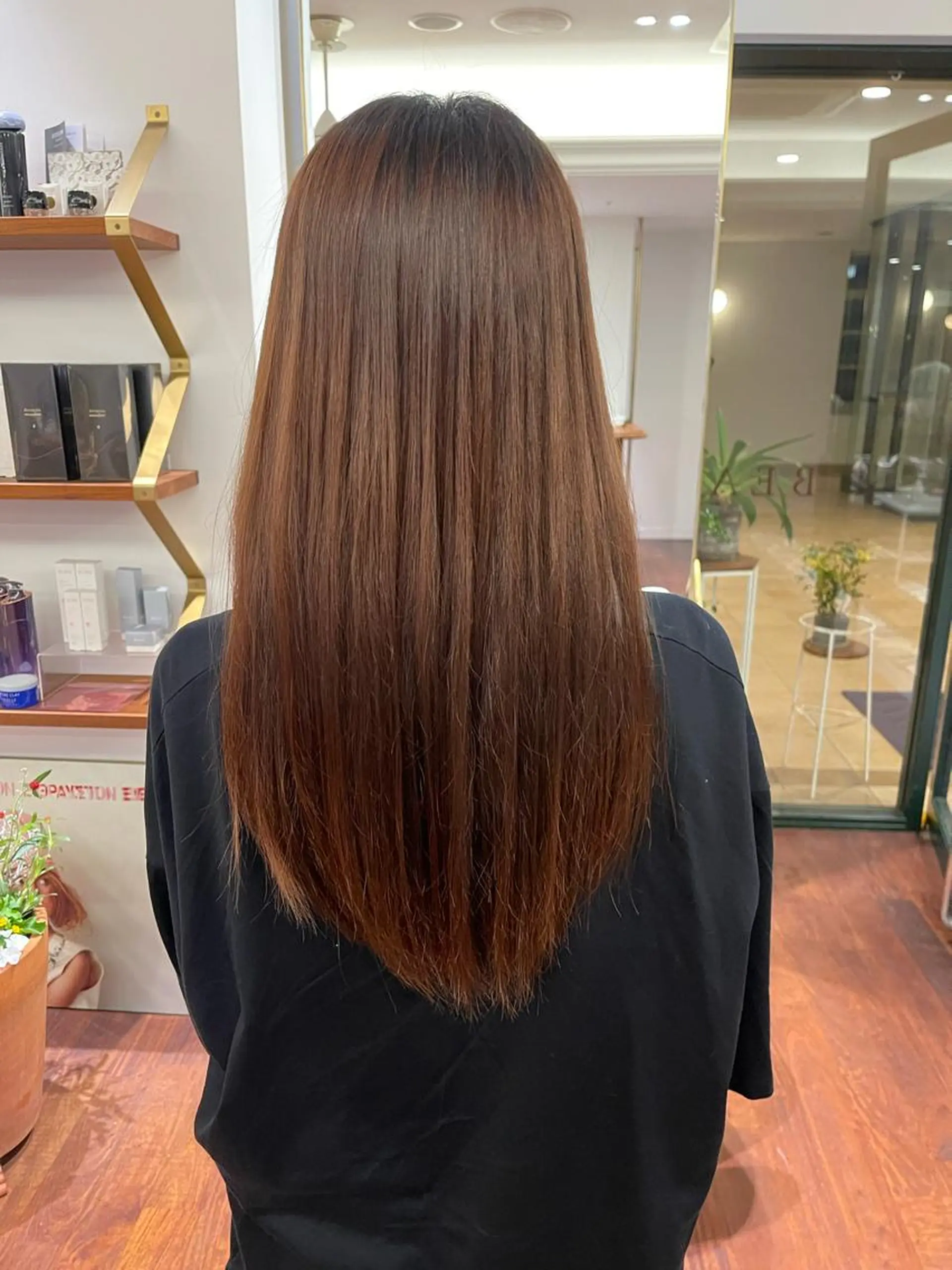 ロング 縮毛矯正 BEAUTRIUM所属・大前斗夢(リクエスト にて予約下さい)のヘアスタイル