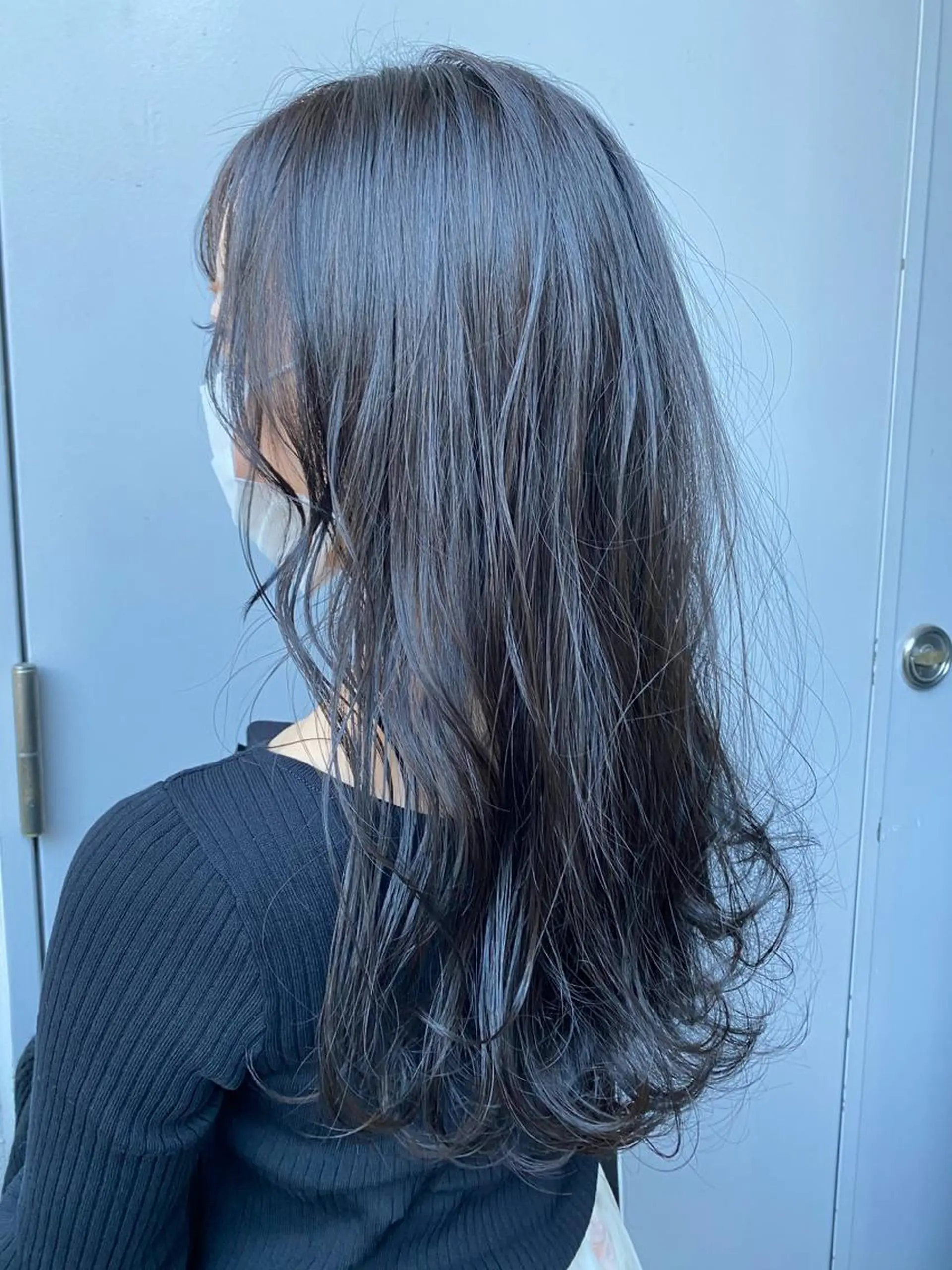 ロング カラー パーマ ヘアアレンジ メンズ キッズ ネイル マツエク・マツパ 韓国/トレンド レイヤー【101】のヘアスタイル