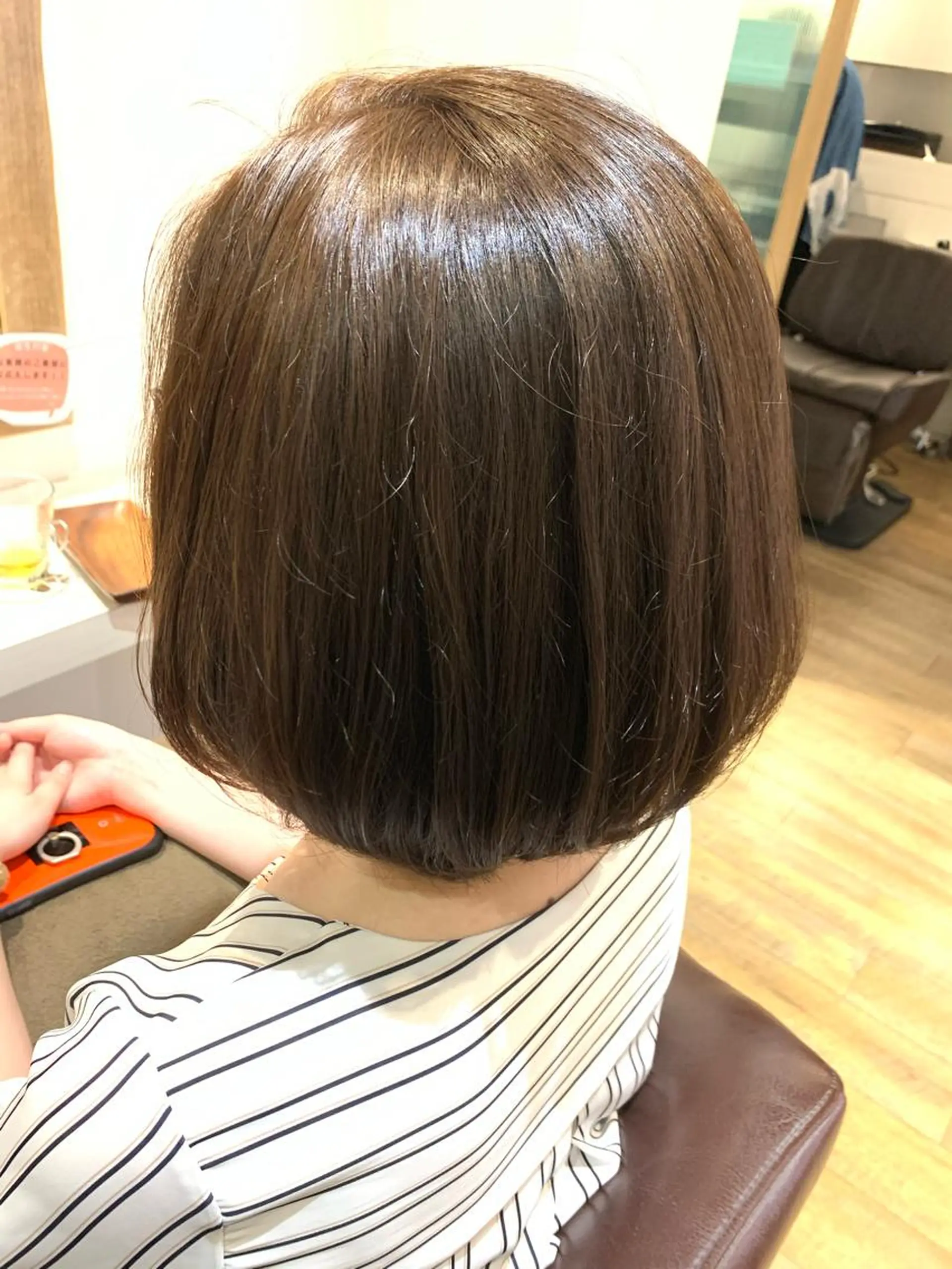 ショート カラー アッシュ アッシュブラウン ブラウンカラー ショート×カラー 🦊堀米早紀【荻窪】のヘアスタイル