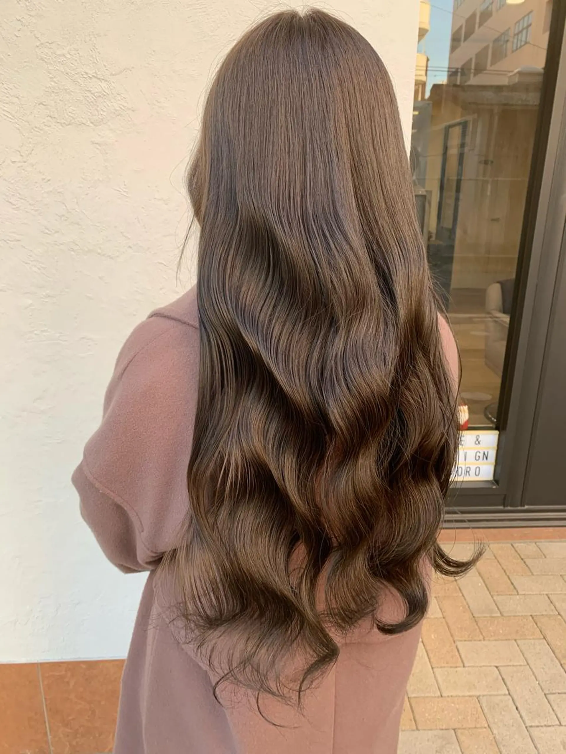 ロング カラー 艶髪レイヤー上田 紗也🇰🇷💗のヘアスタイル