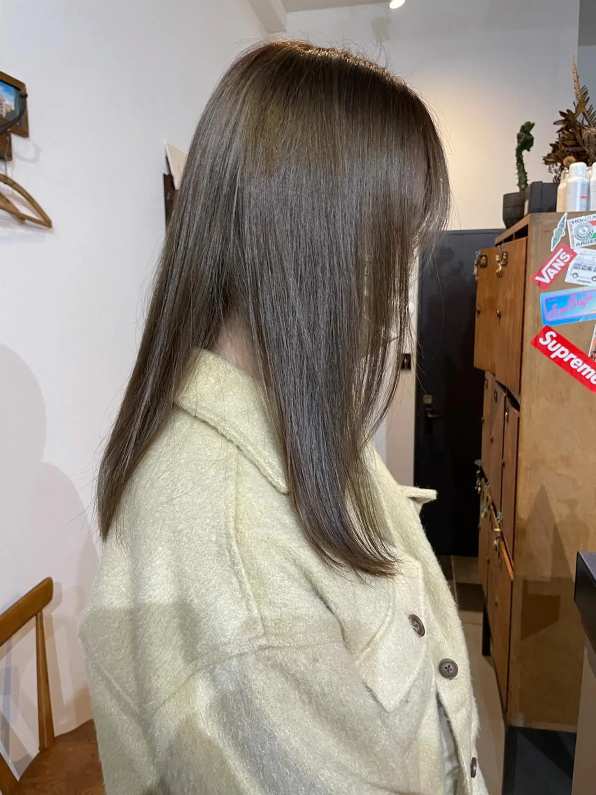 カラー ベージュカラー ブリーチ 【メンズ専門 】村斎　伶次のヘアスタイル