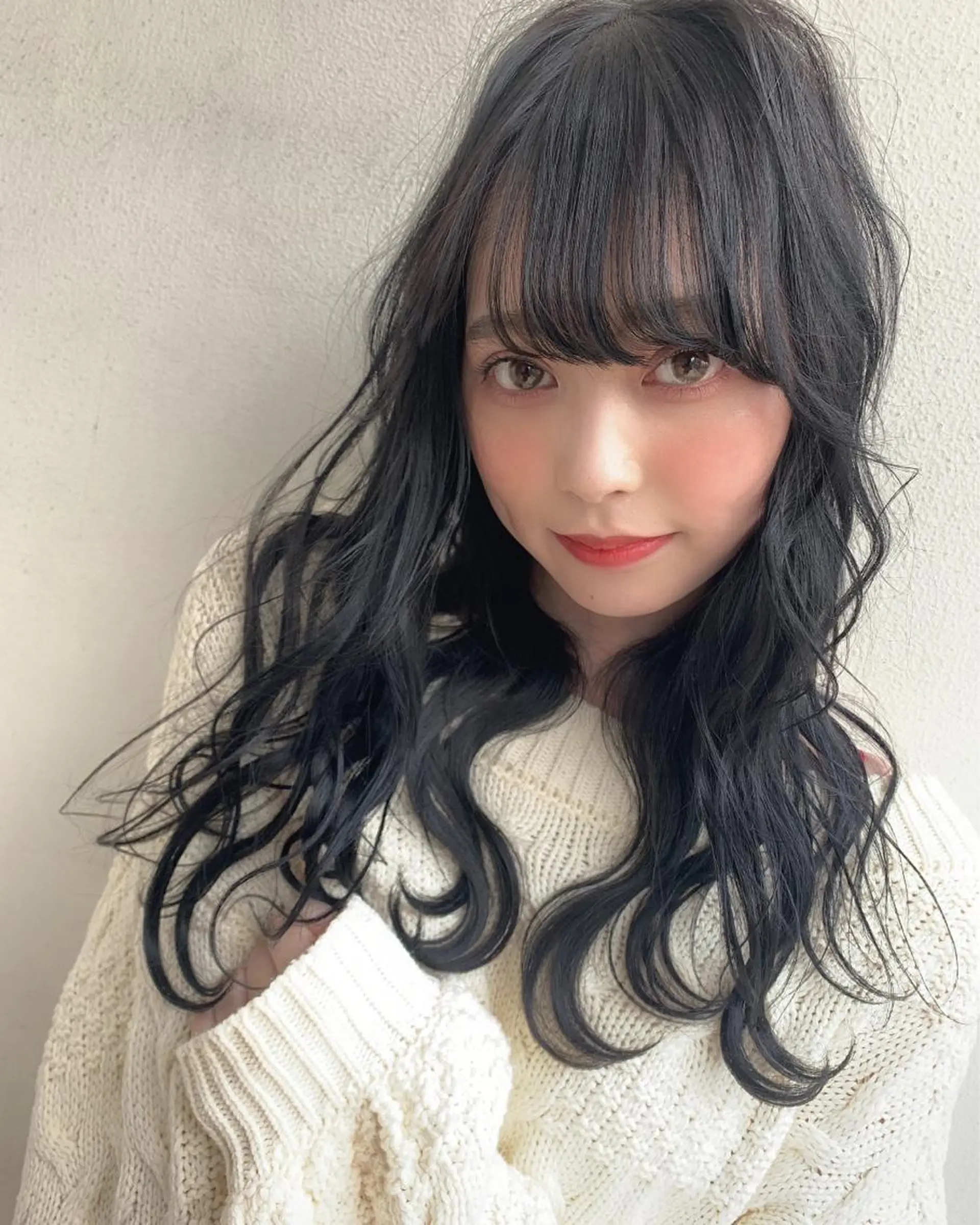 ロング カラー カット ヘアカラー トリートメント 髪質改善will hairdesignのヘアスタイル