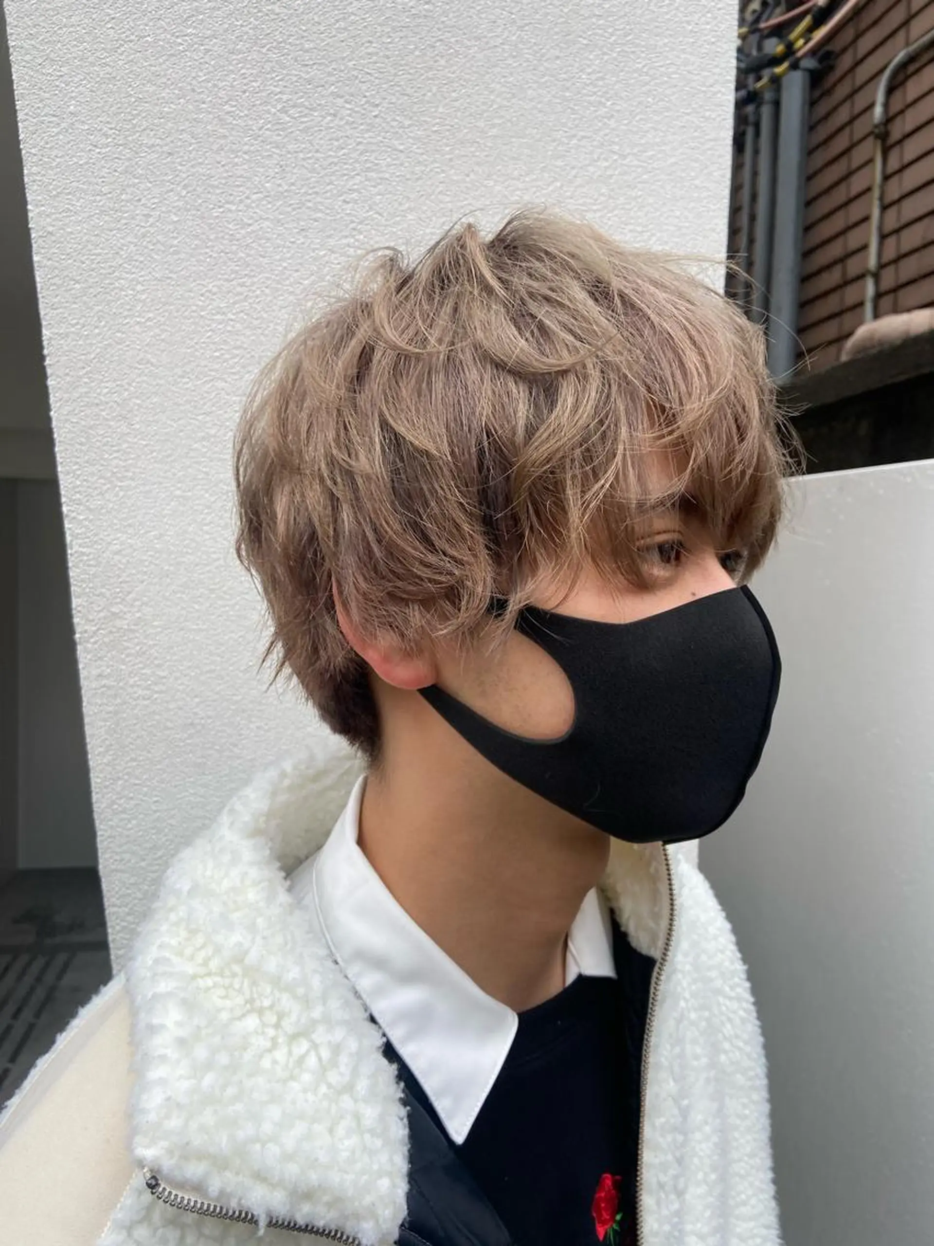 ショート カラー メンズ カット ヘアカラー satsuki 暖色・ブラウンカラーのヘアスタイル