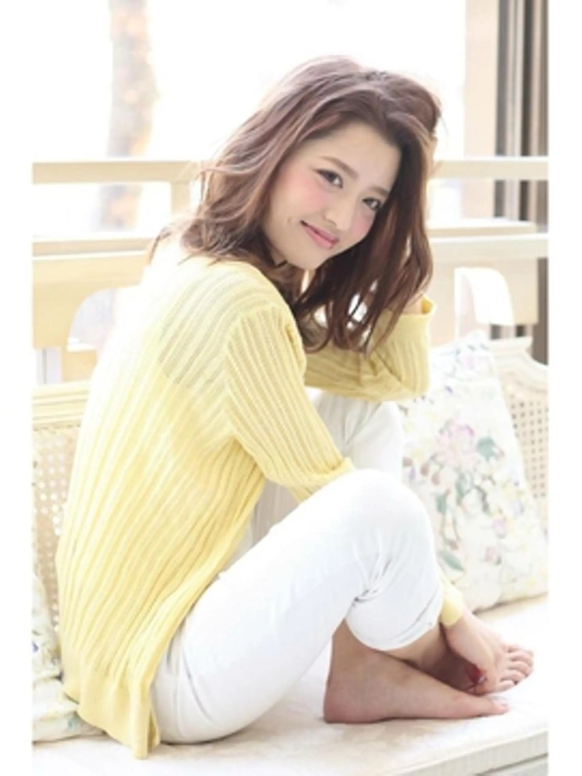 ミディアム カラー パーマ ヘアアレンジ メンズ キッズ ネイル マツエク・マツパ 透明感カラー💖 Stylist佐藤澪のマツエク・マツパデザイン