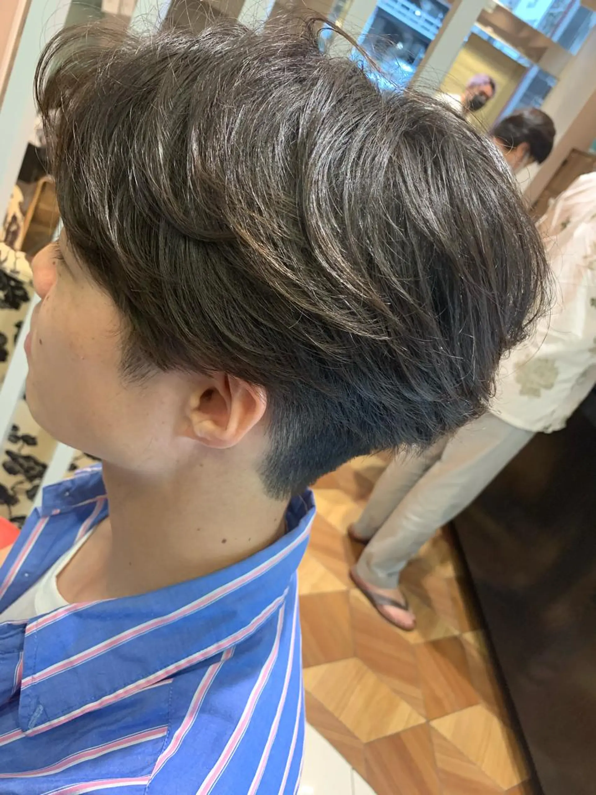 ミディアム カット ヘアセット ✨上村 潤平✨メンズヘア✨のヘアスタイル