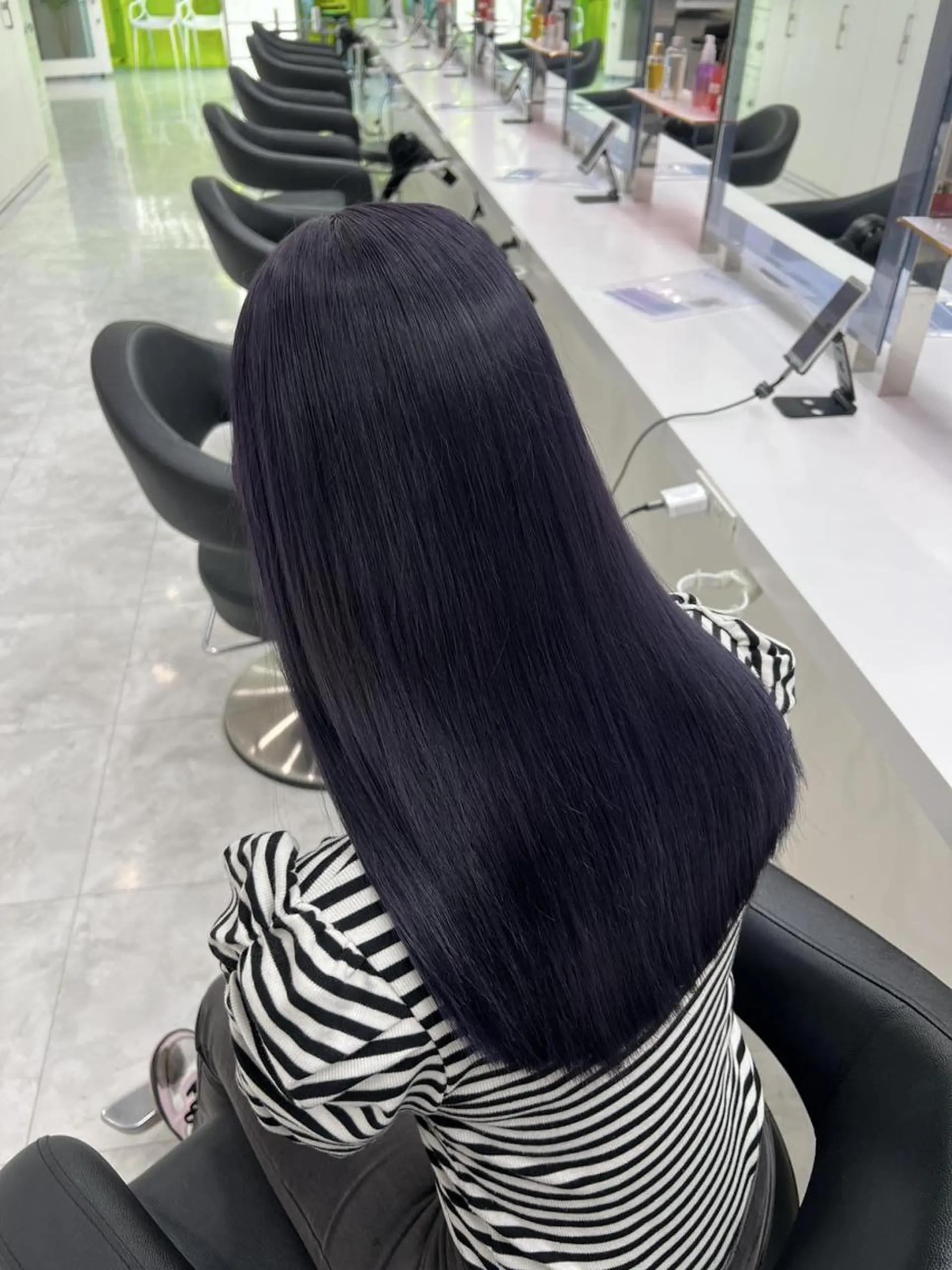 カラー 🤍ྀི透ける寒色 Cocoa🤍ྀིのヘアスタイル