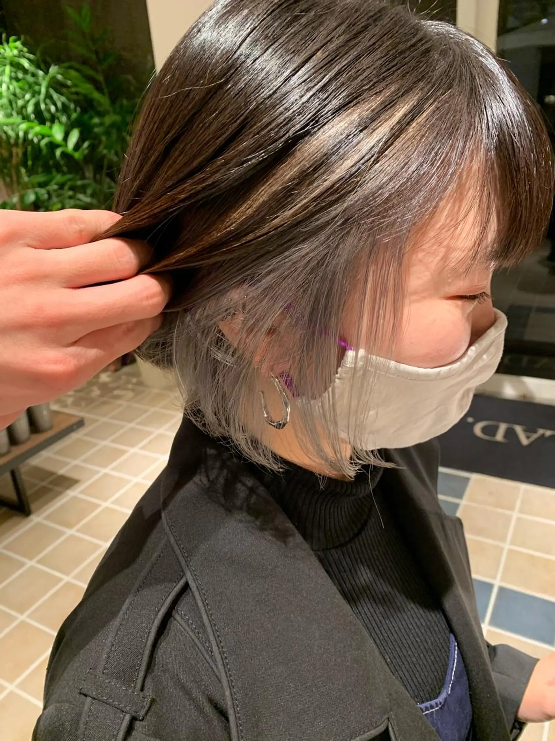 ミディアム カラー 【ロングウルフカット 姫カット】伊藤裕哉のヘアスタイル