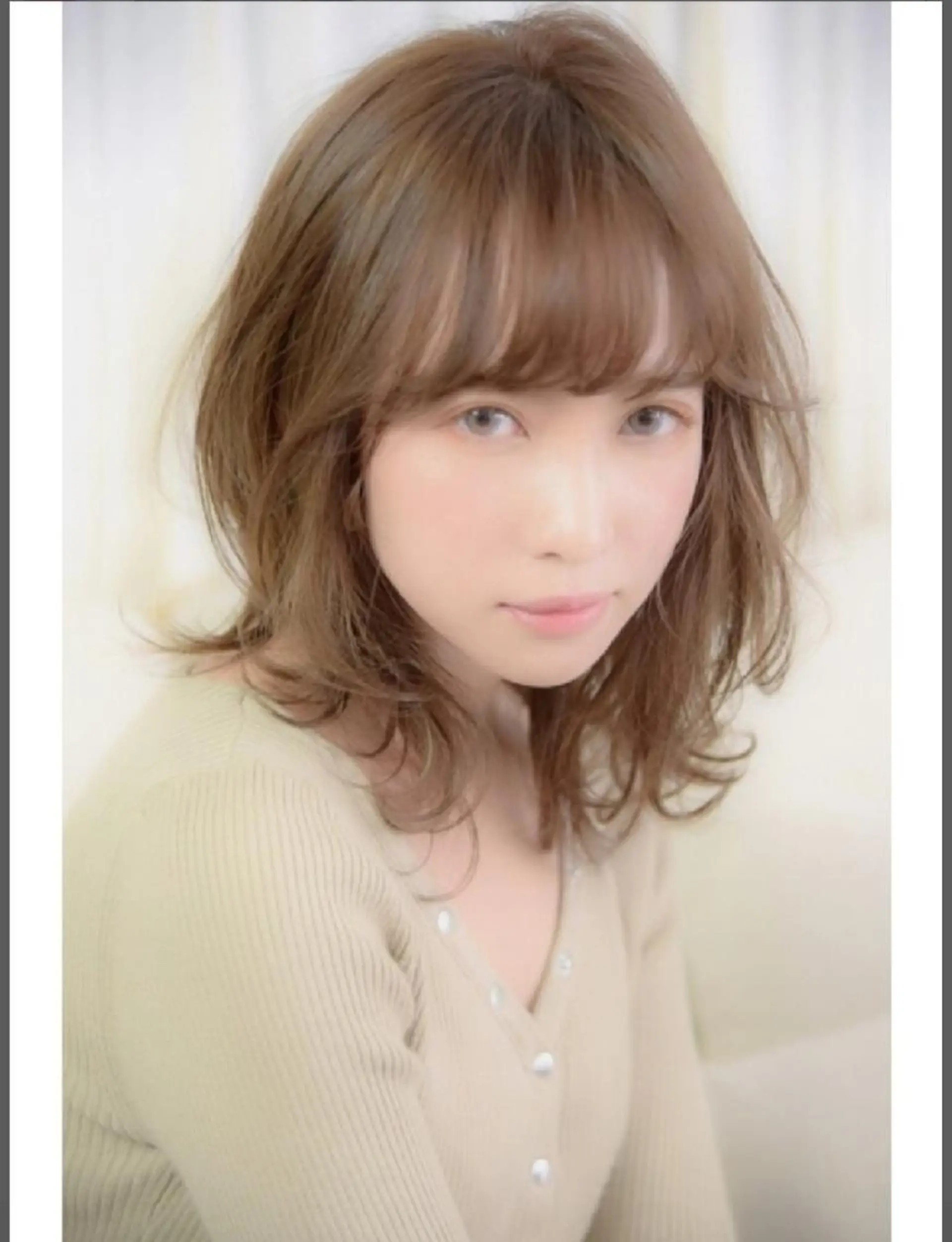 ミディアム 藤田 義剛のヘアスタイル