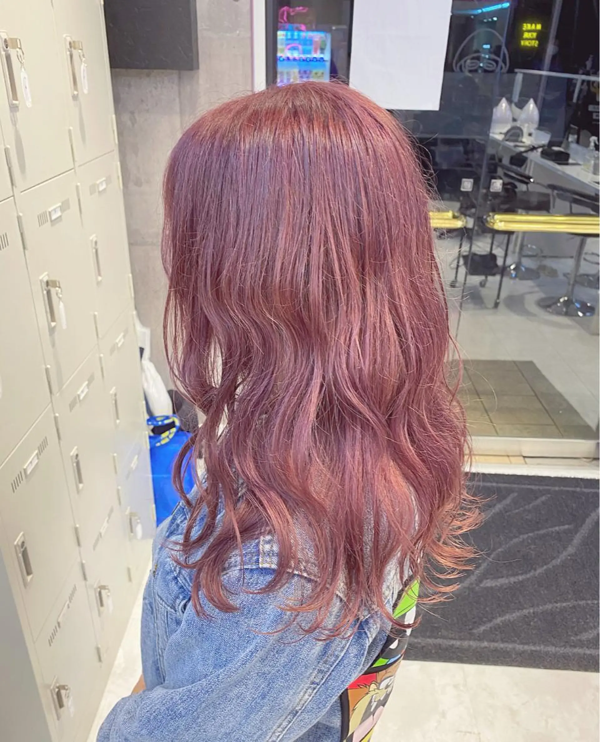 セミロング 💛ムラ修正ブリーチ 💛YUUのヘアスタイル