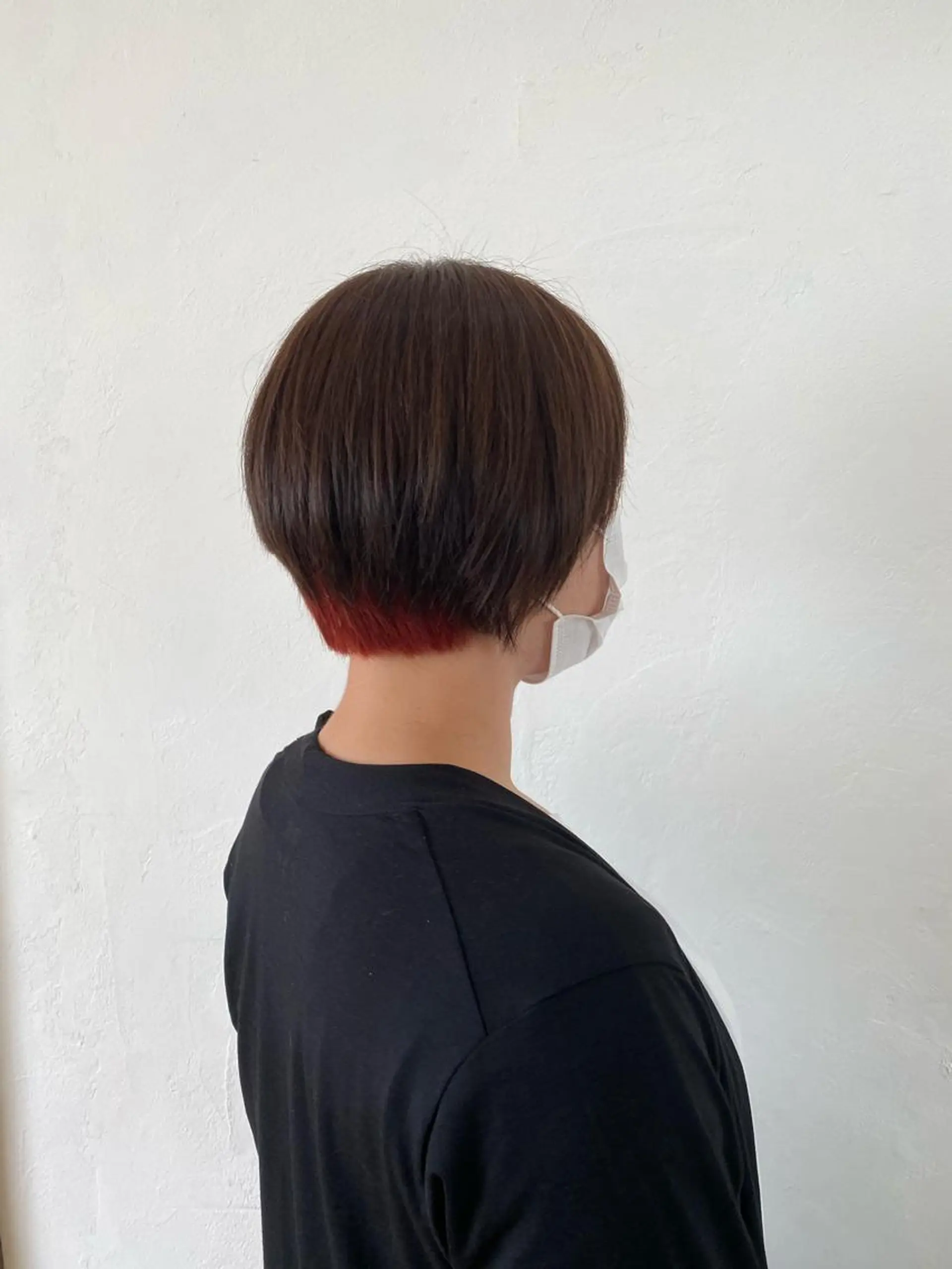 ショート カラー 黒田 凱斗のヘアスタイル
